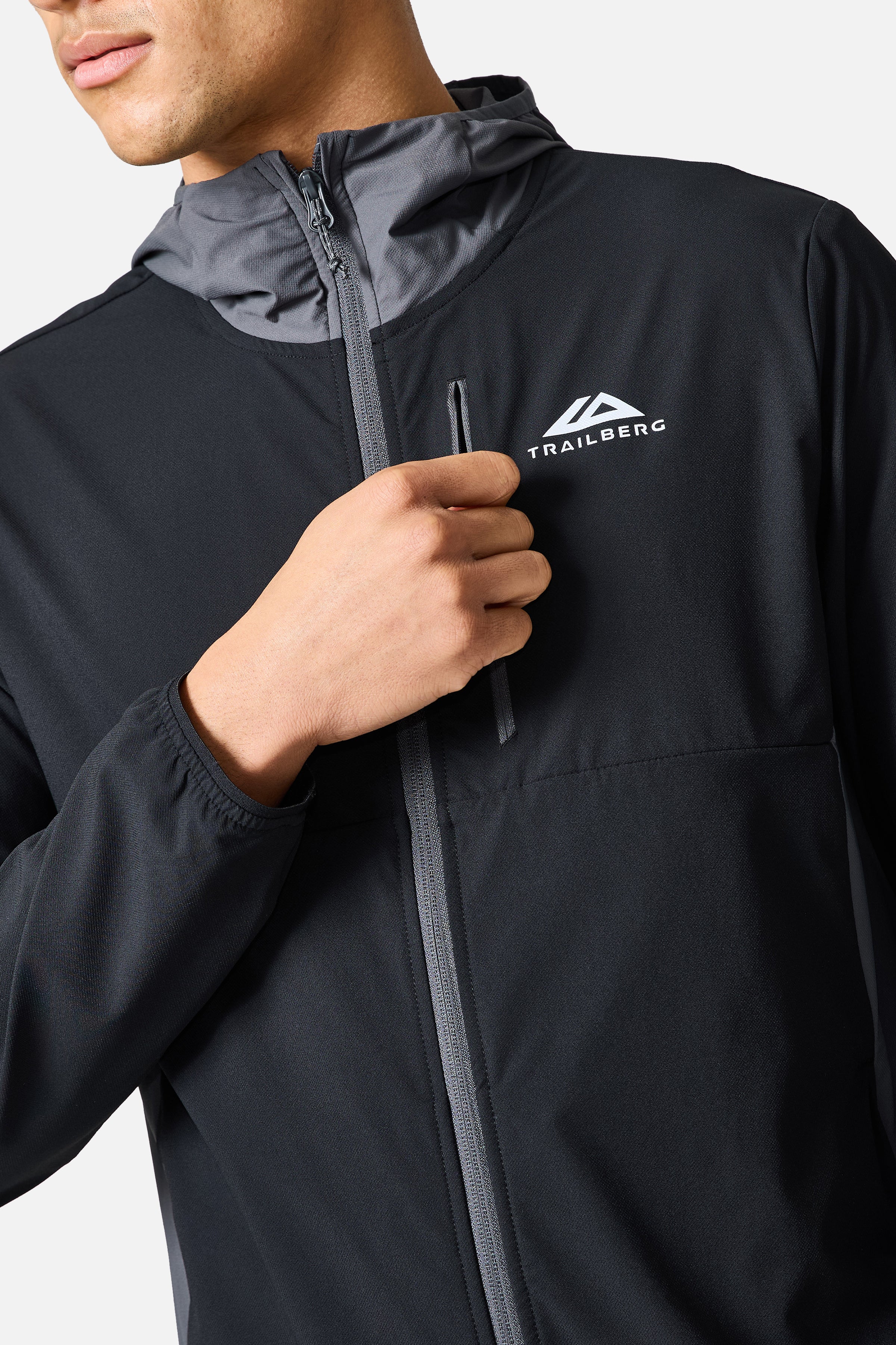 Odyssey 2.0 Hood - Black/Volcano Grey