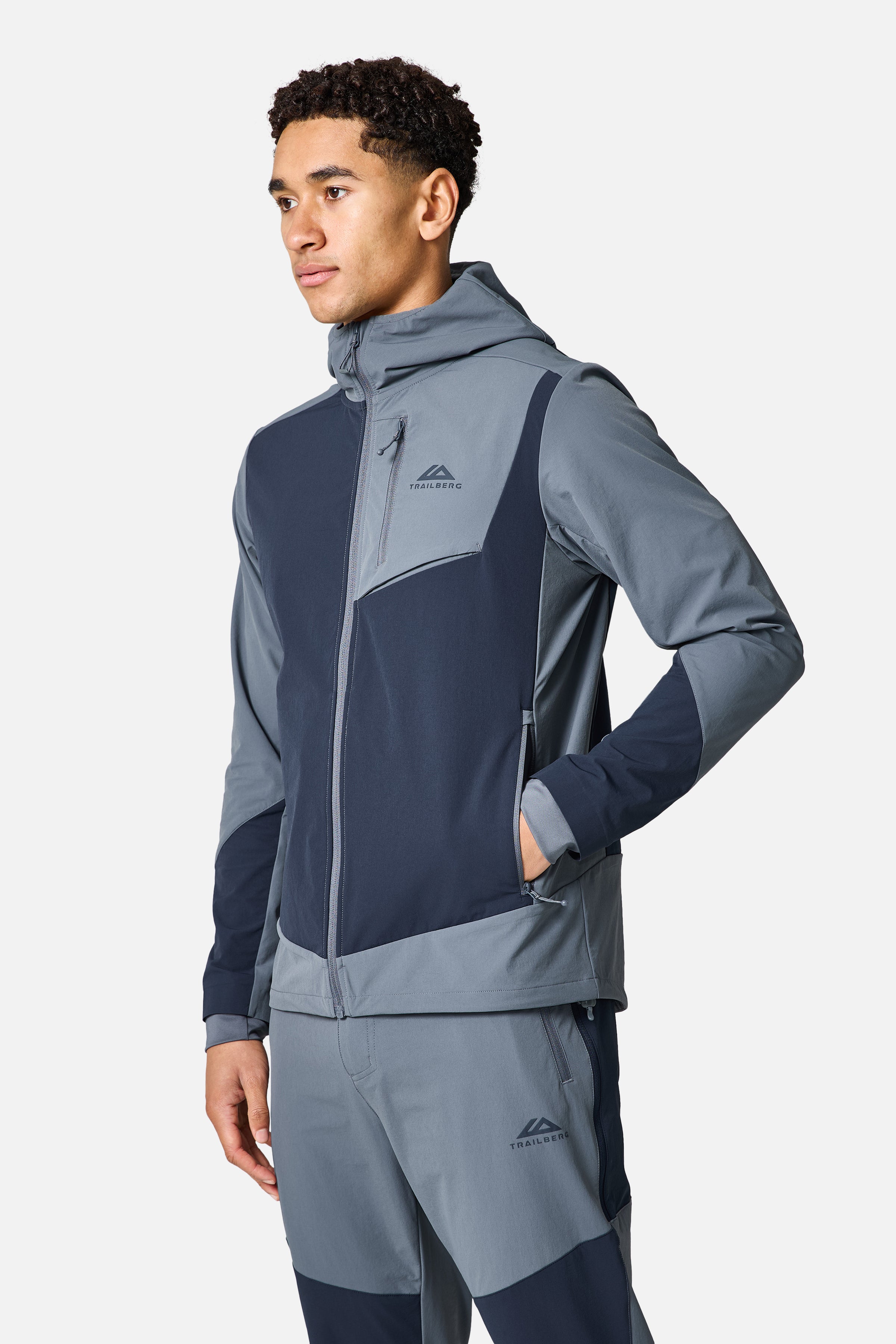 Region Outdoor Tracksuit - Deep Ocean/Storm Grey
