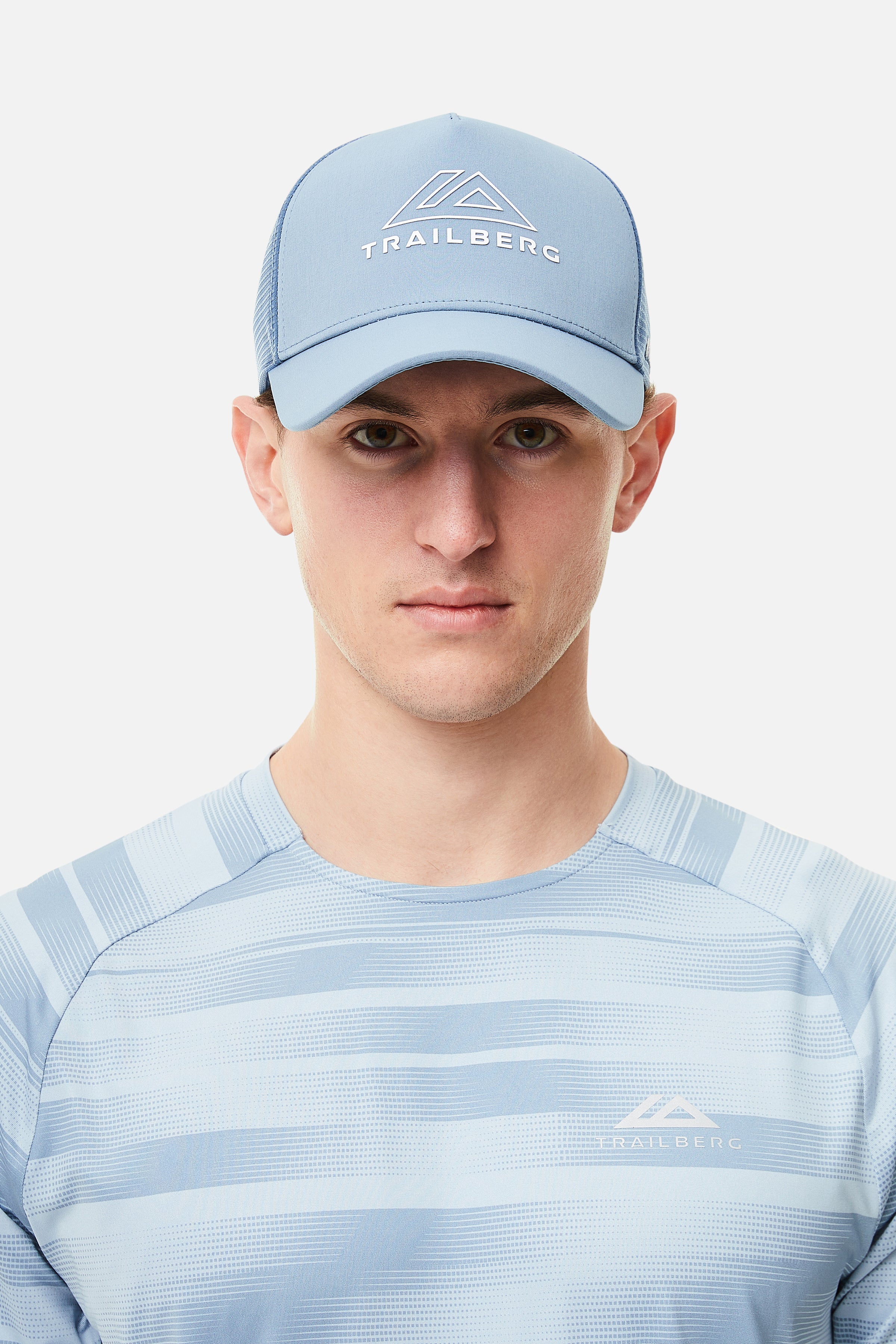 Ridge Trucker Cap - Washed Indigo/White