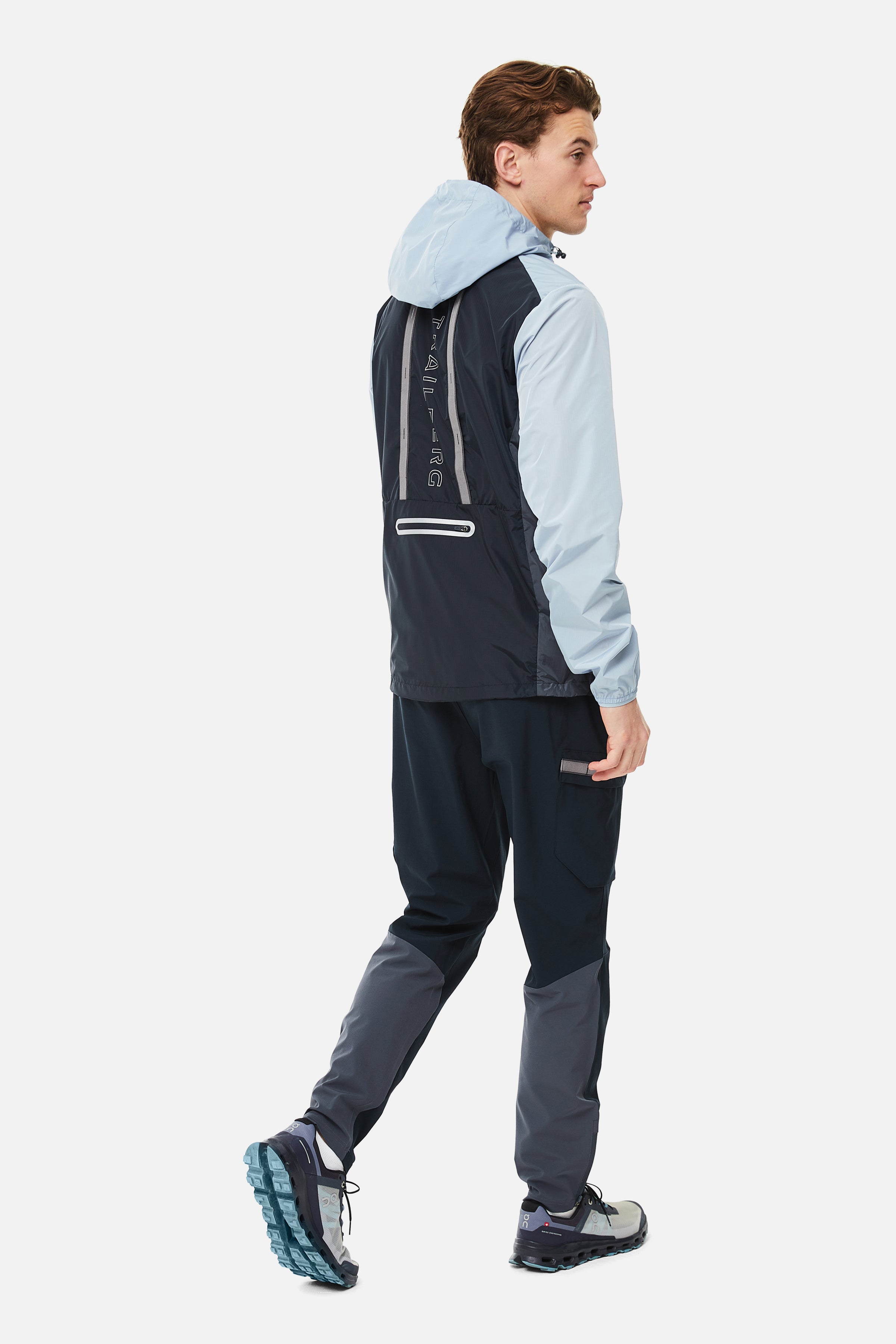 SS25 Triathlon Pant - Navy/Grey/Blue