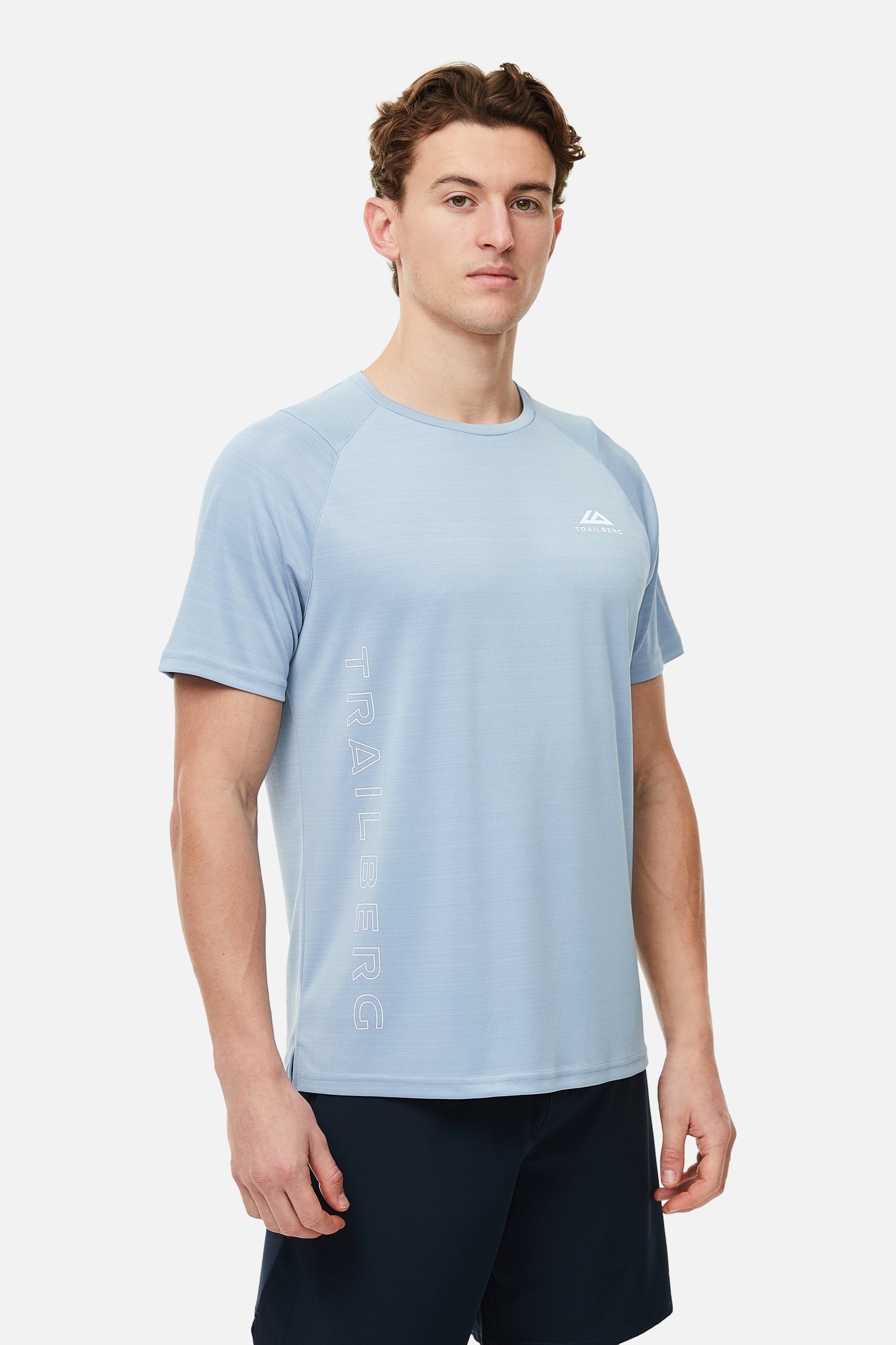 SS25 Triathlon Tee - Blue Frost