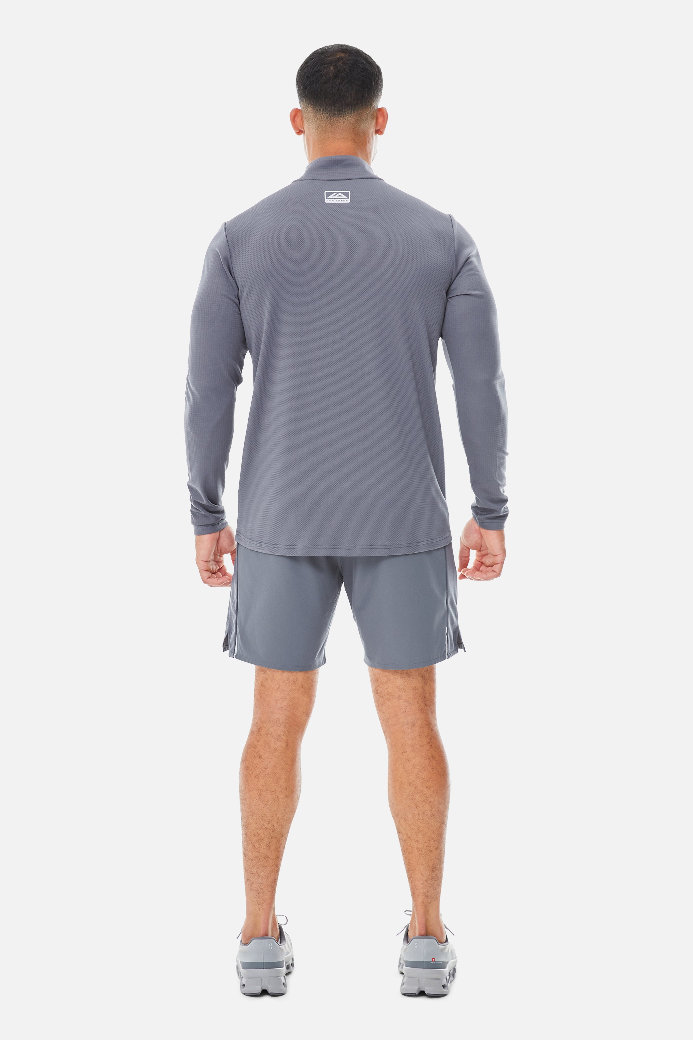 Focus Essentials 2.0 Quarter Zip Twinset - Storm Grey