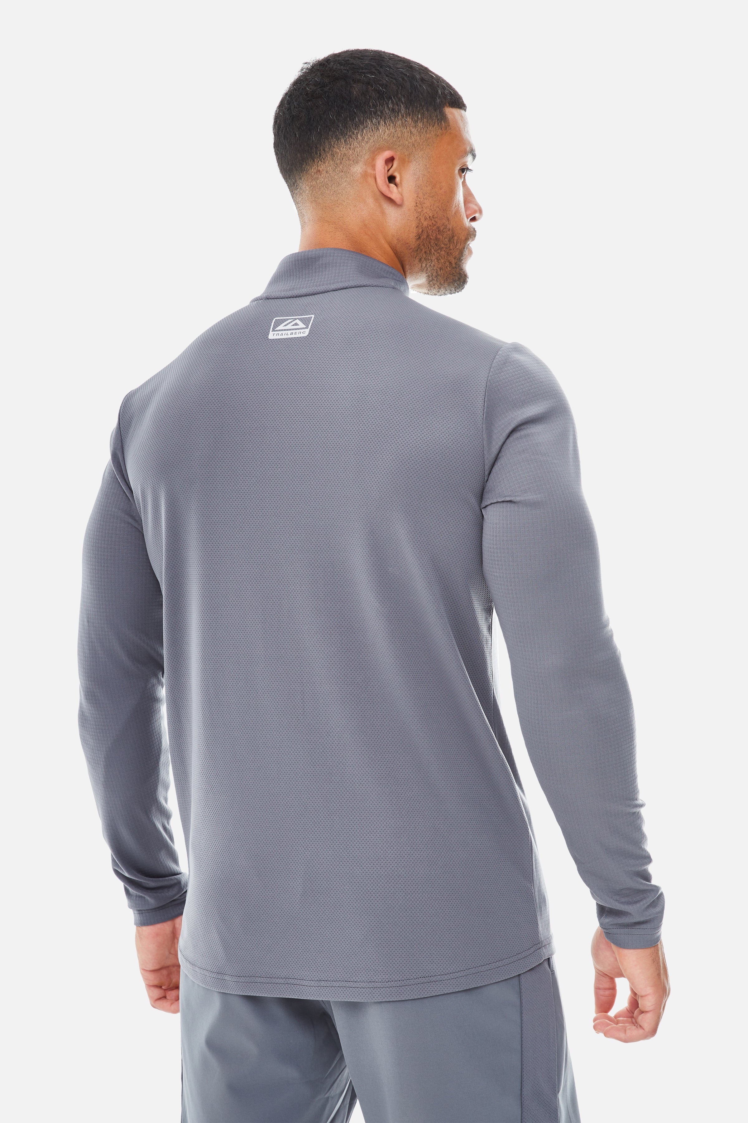 Focus Essentials 2.0 Quarter Zip Twinset - Storm Grey