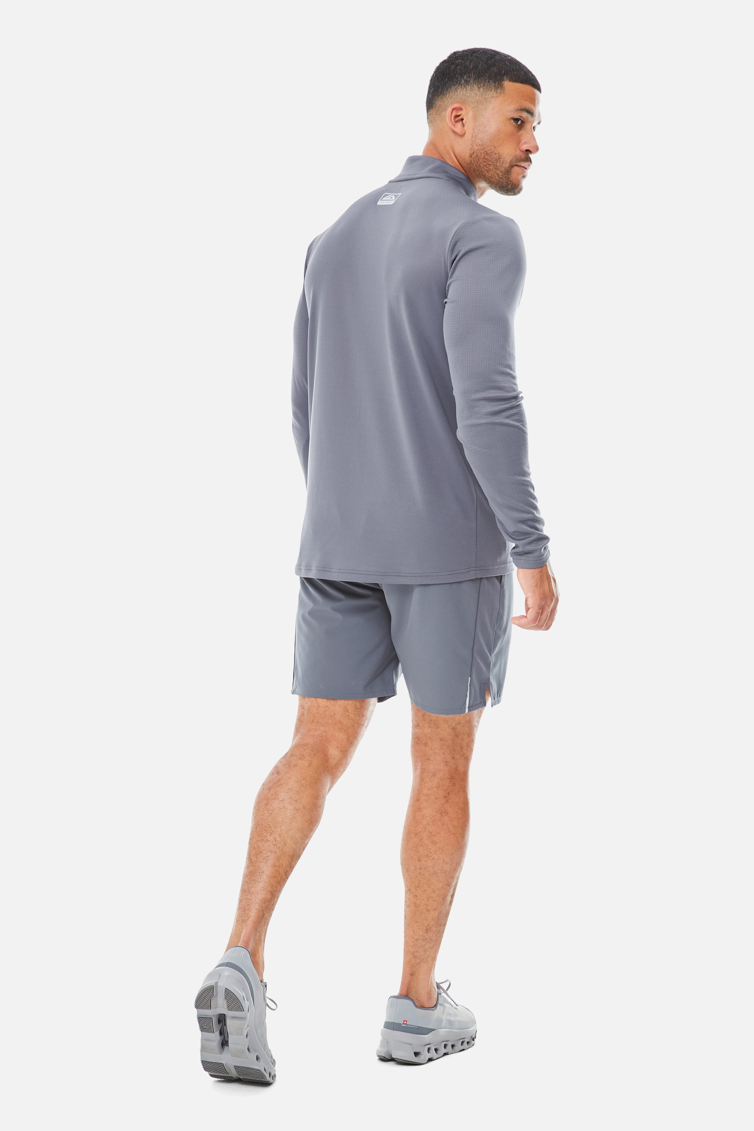 Focus Quarter Zip - Storm Grey