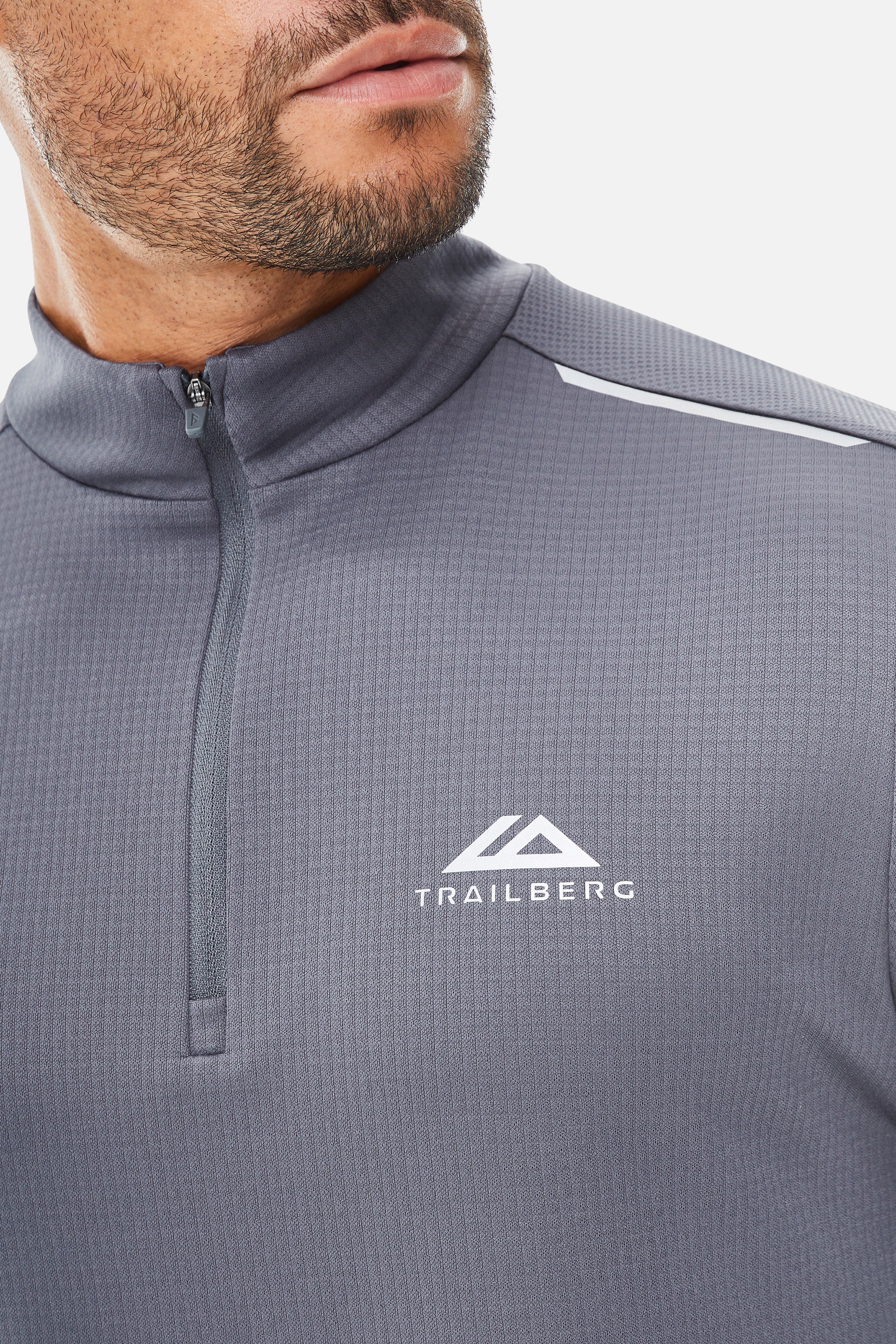 Focus Essentials 2.0 Quarter Zip Twinset - Storm Grey
