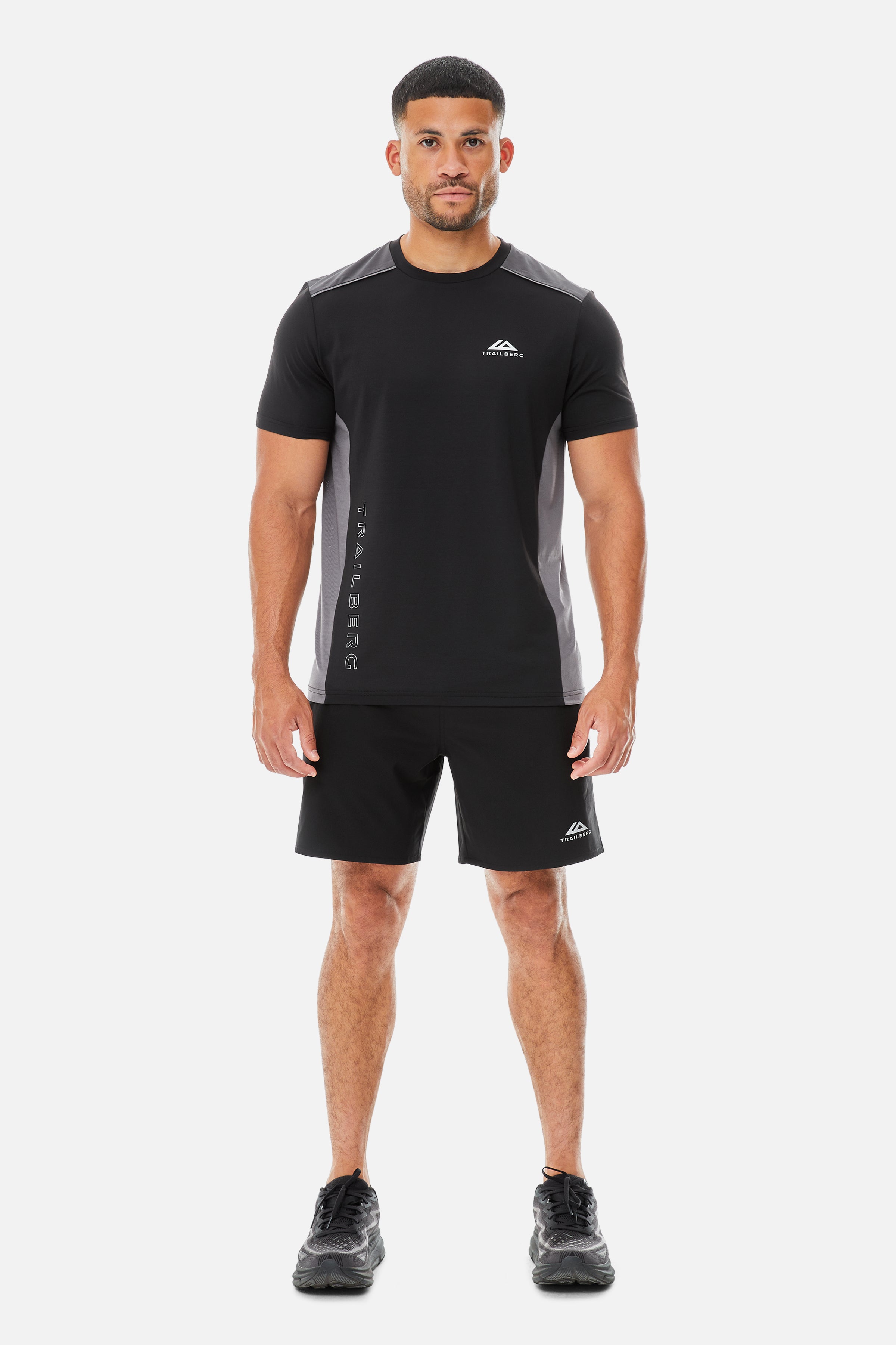 AW25 Triathlon Tee - Black/Volcano Grey/Urban Smoke