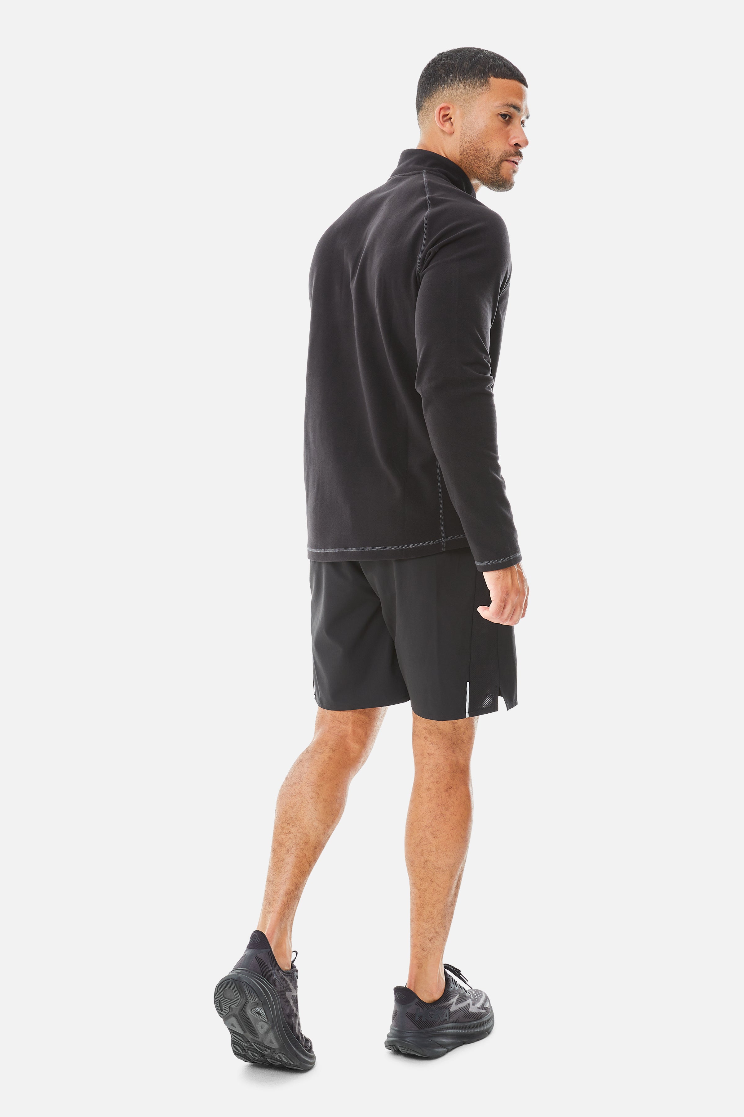 Radius Quarter Zip Fleece - Black