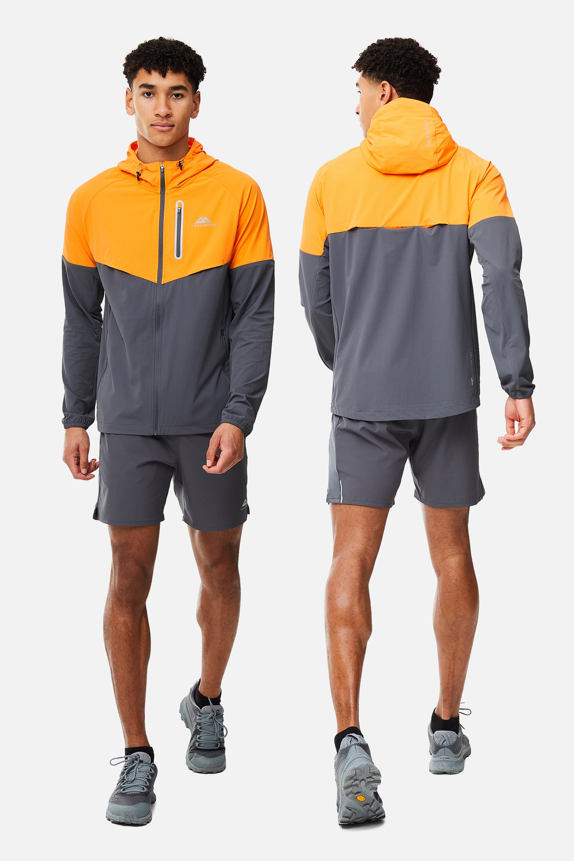 SS25 Cloud Essentials 2.0 Windset - Orange/Iron Grey