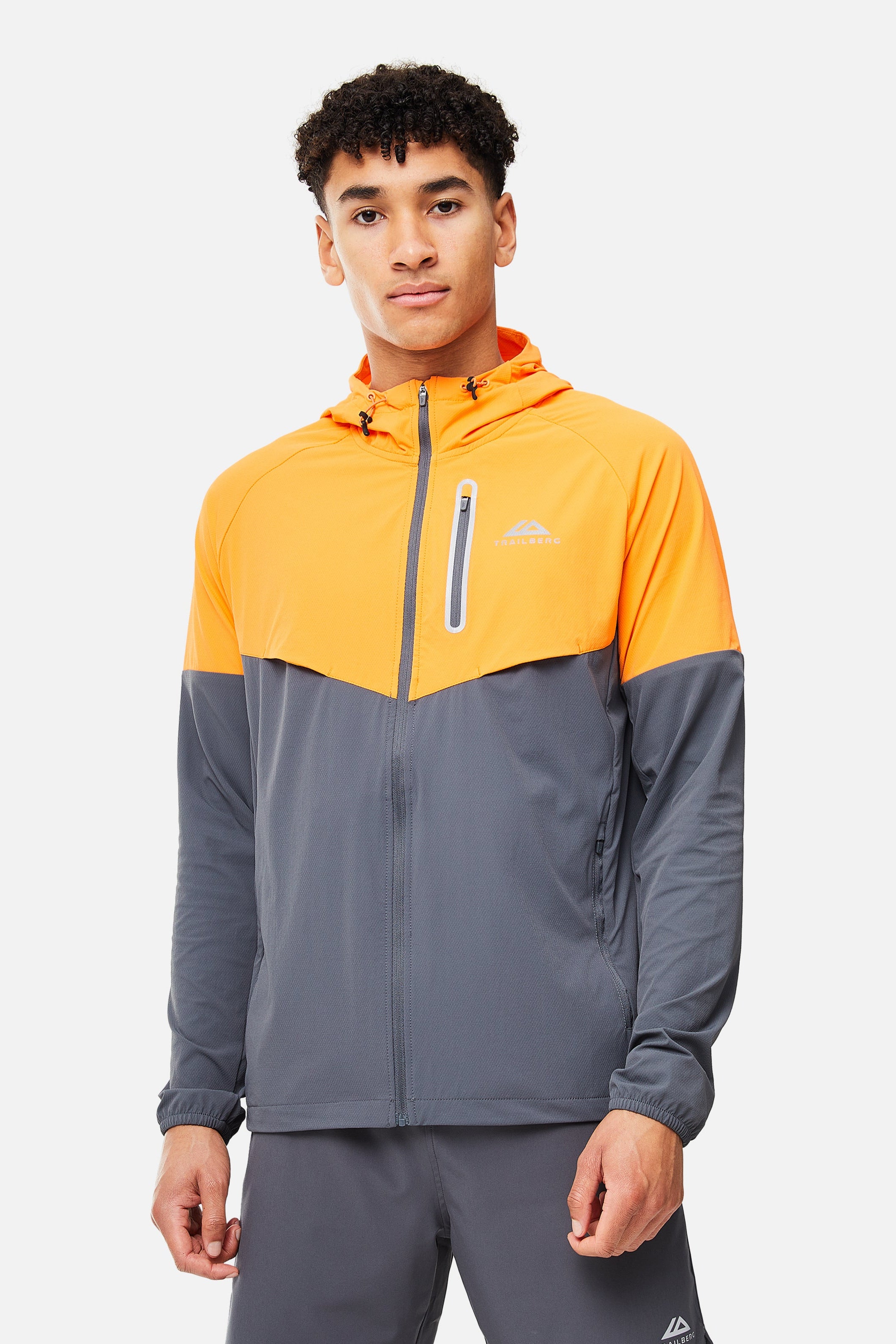 SS25 Cloud Hood - Orange Burst/Iron Grey