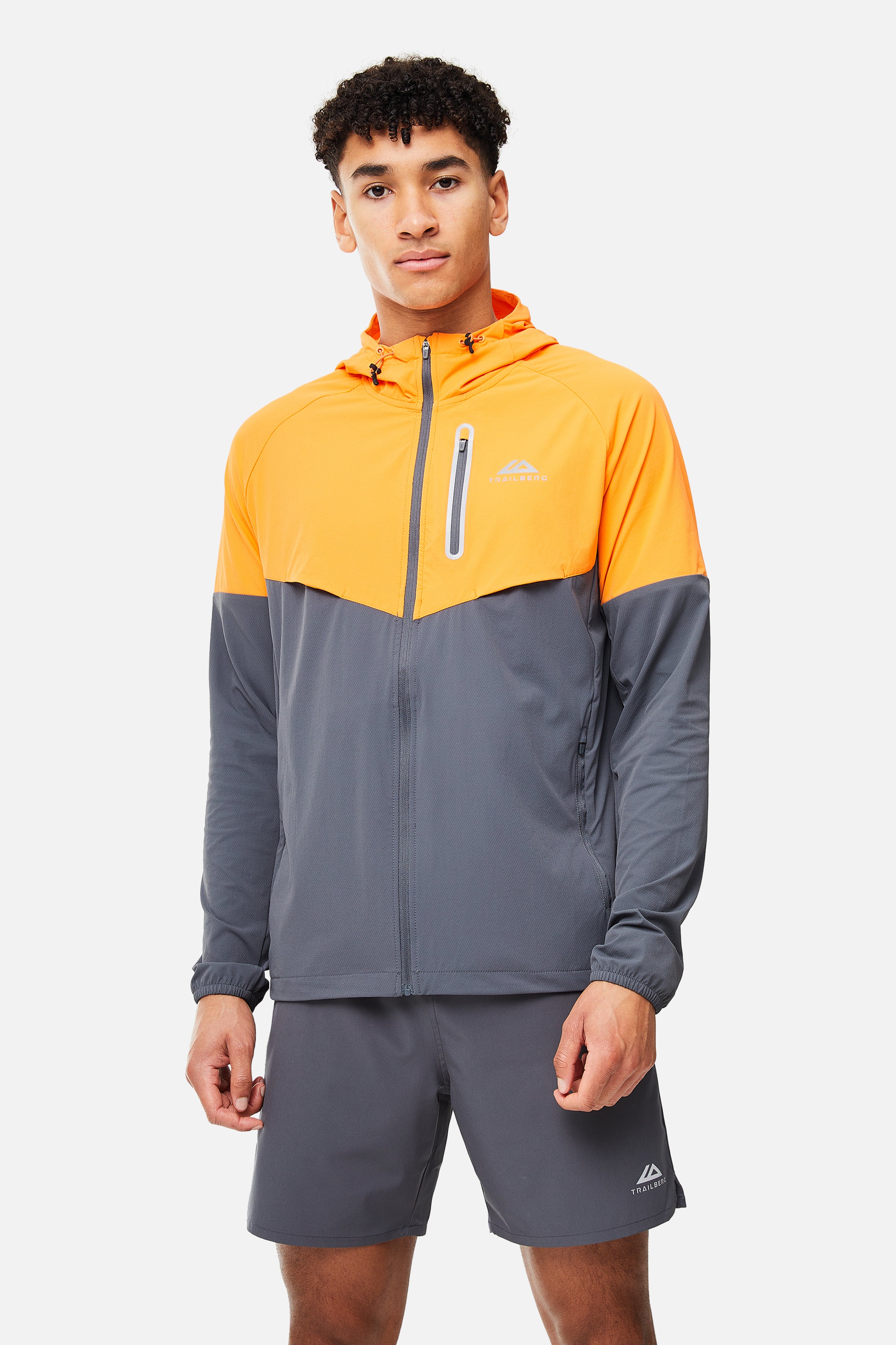 SS25 Cloud Essentials 2.0 Windset - Orange/Iron Grey