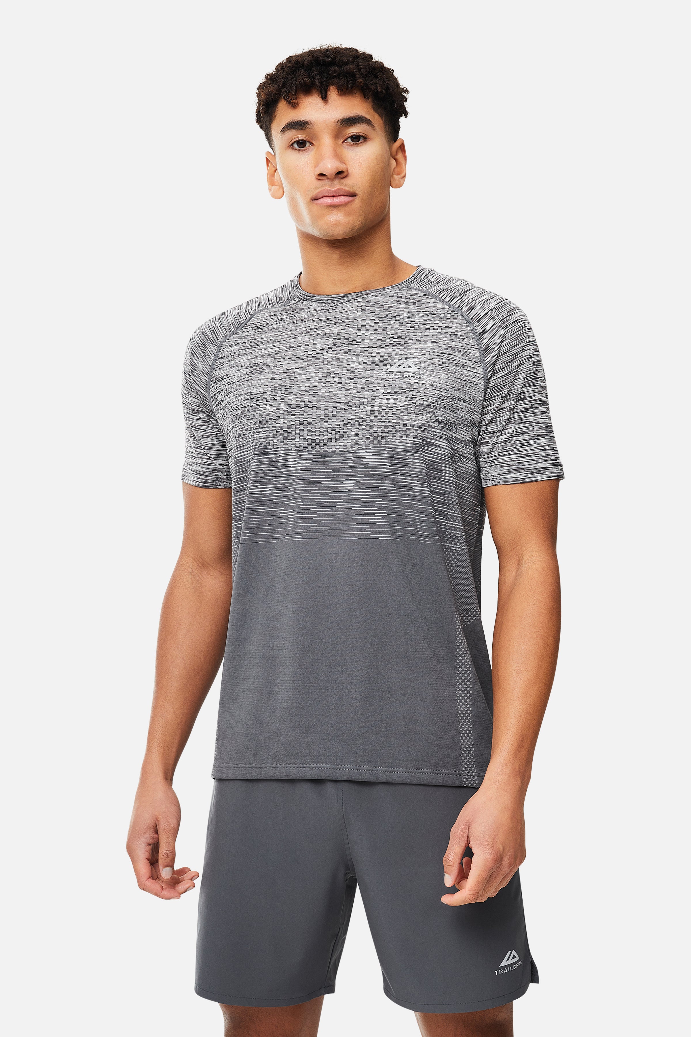 Apex Essentials Seamless Tee Twinset - Iron Grey