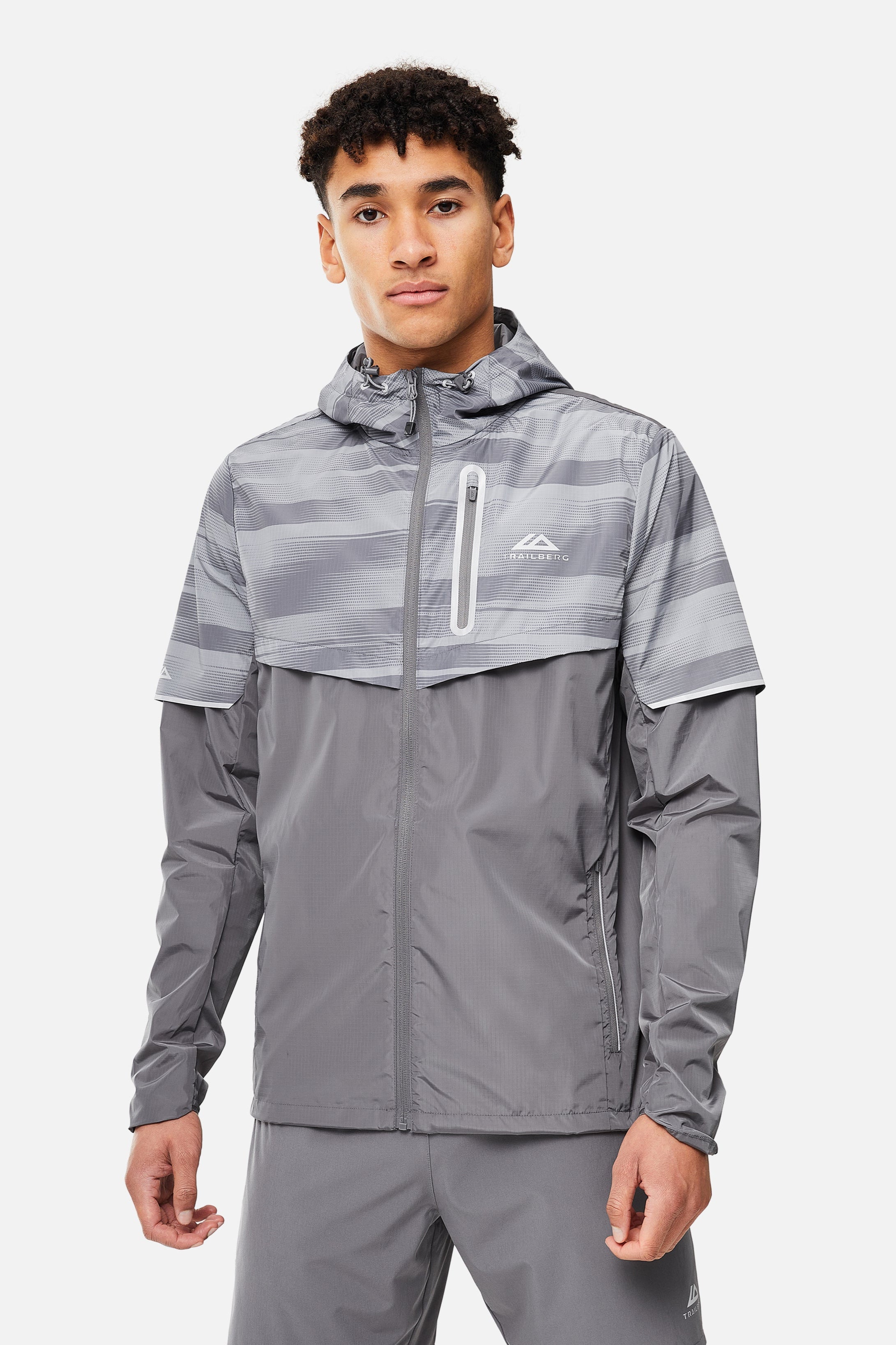 Dimension 2.0 Windbreaker - Smoke Grey/Moon Grey