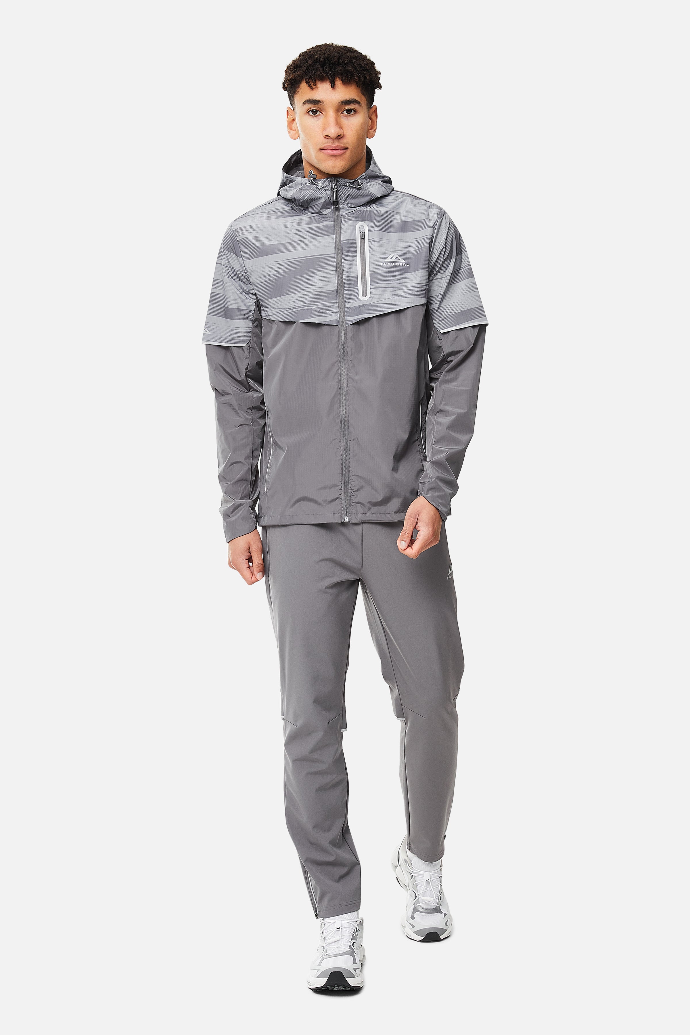 Dimension 2.0 Windbreaker - Smoke Grey/Moon Grey