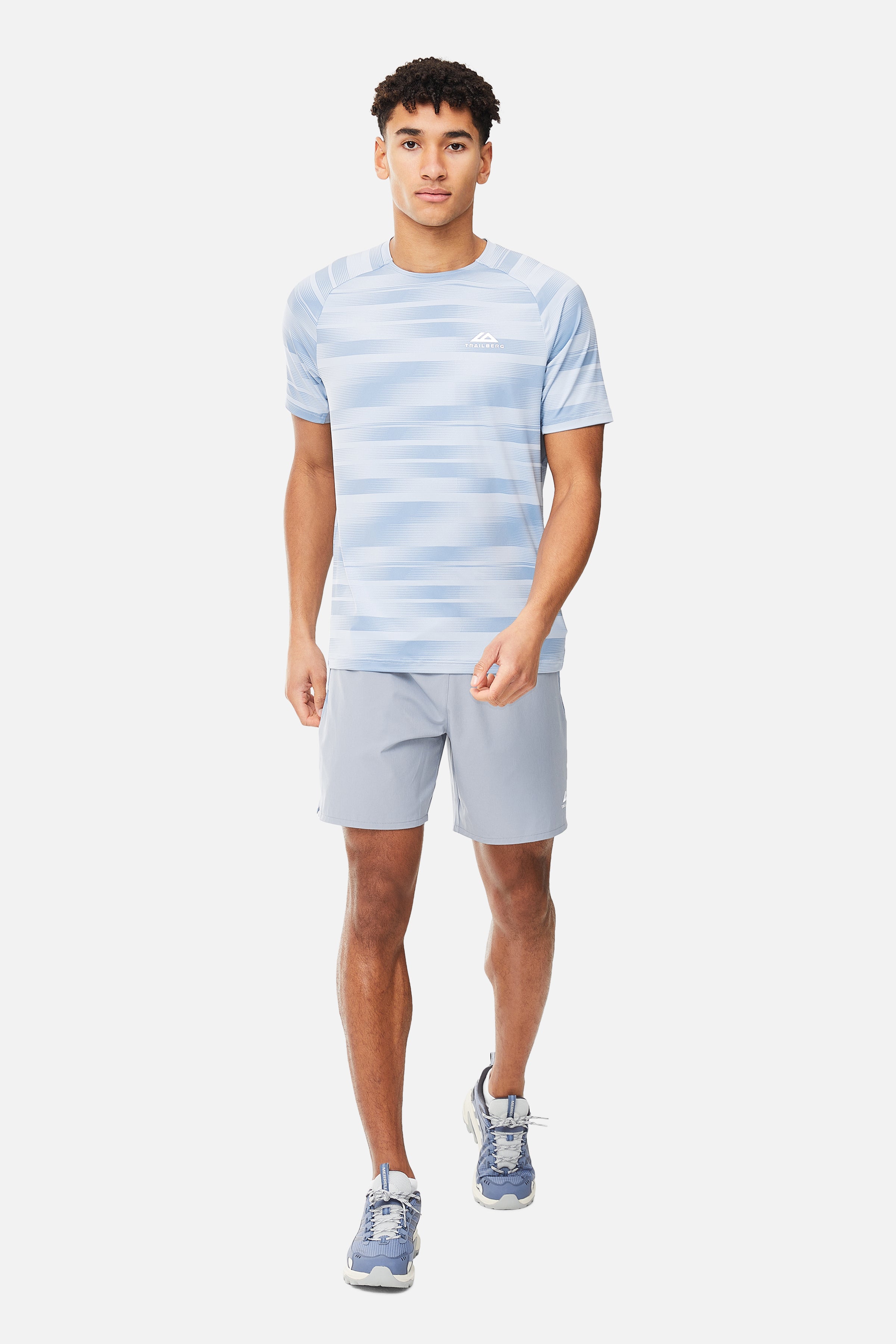 Dimension 2.0 Tee - Cloud Haze/Frost Blue