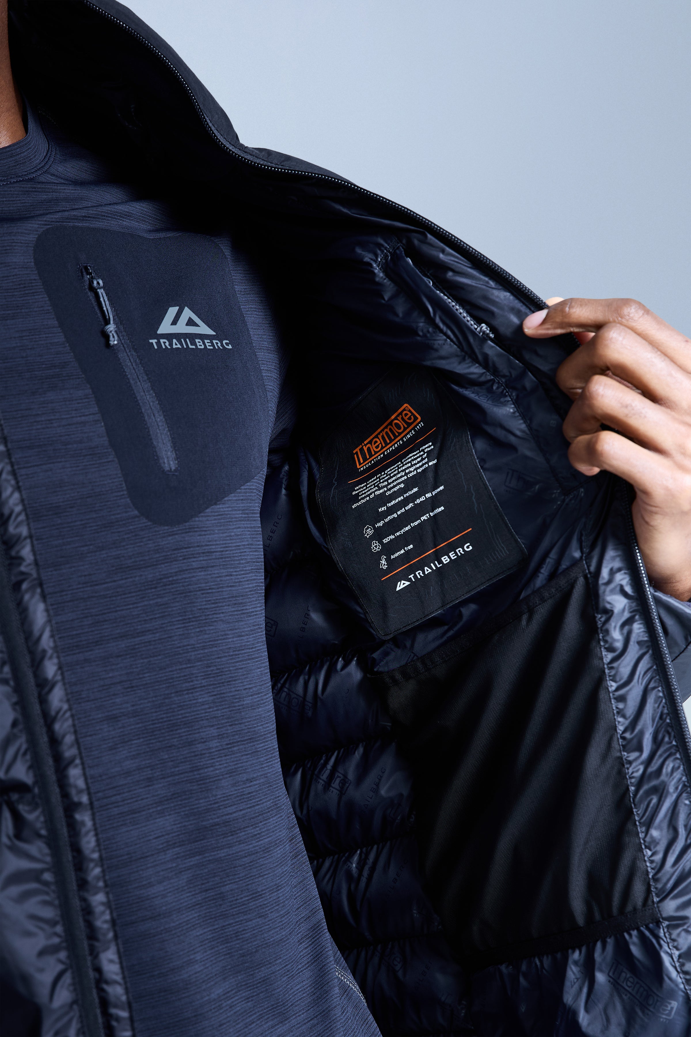 Vision 2.0 Insulated Jacket - Deep Ocean/Carbon Black