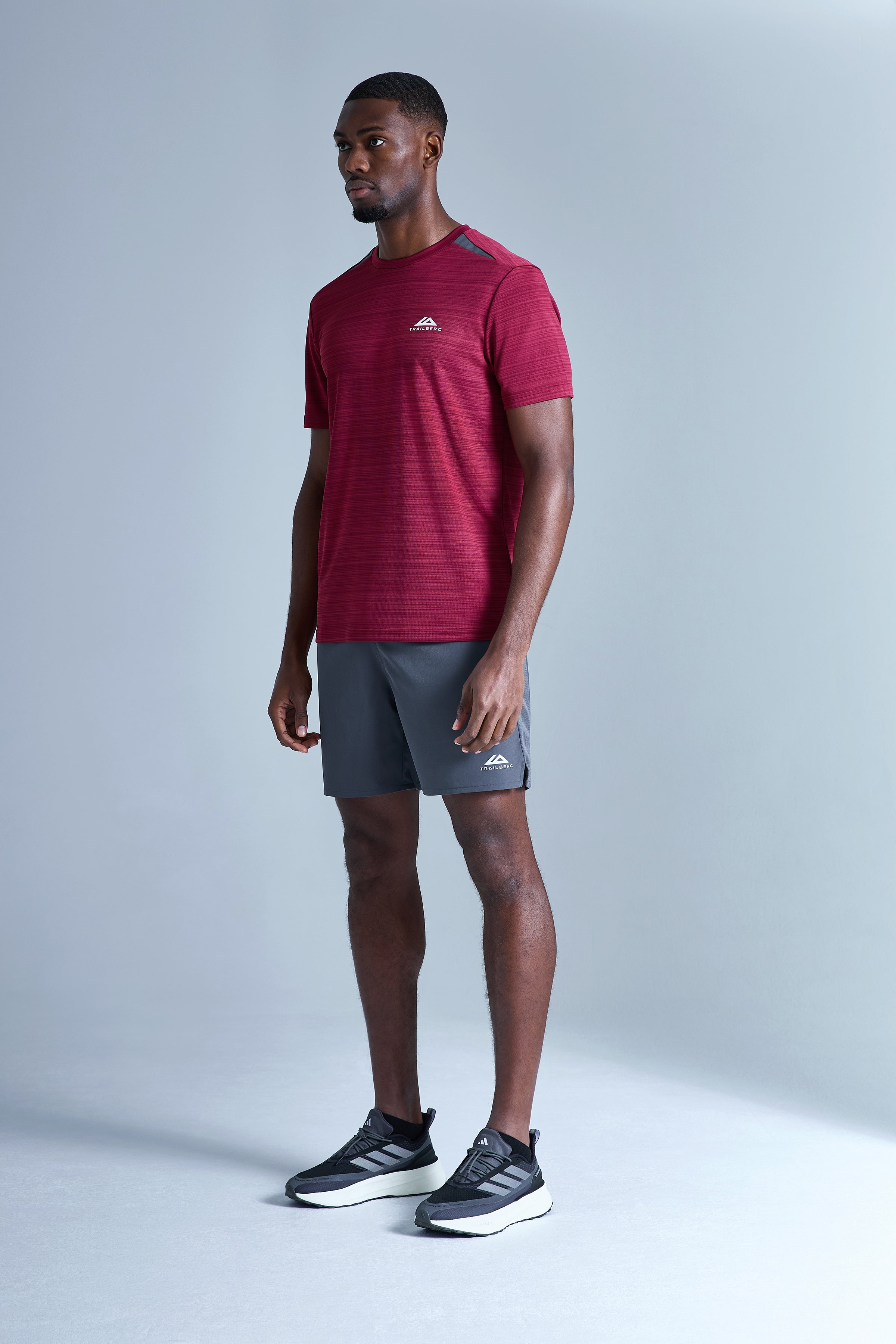 AW25 Cloud Essentials 2.0 Twinset - Crimson Red/Volcano Grey