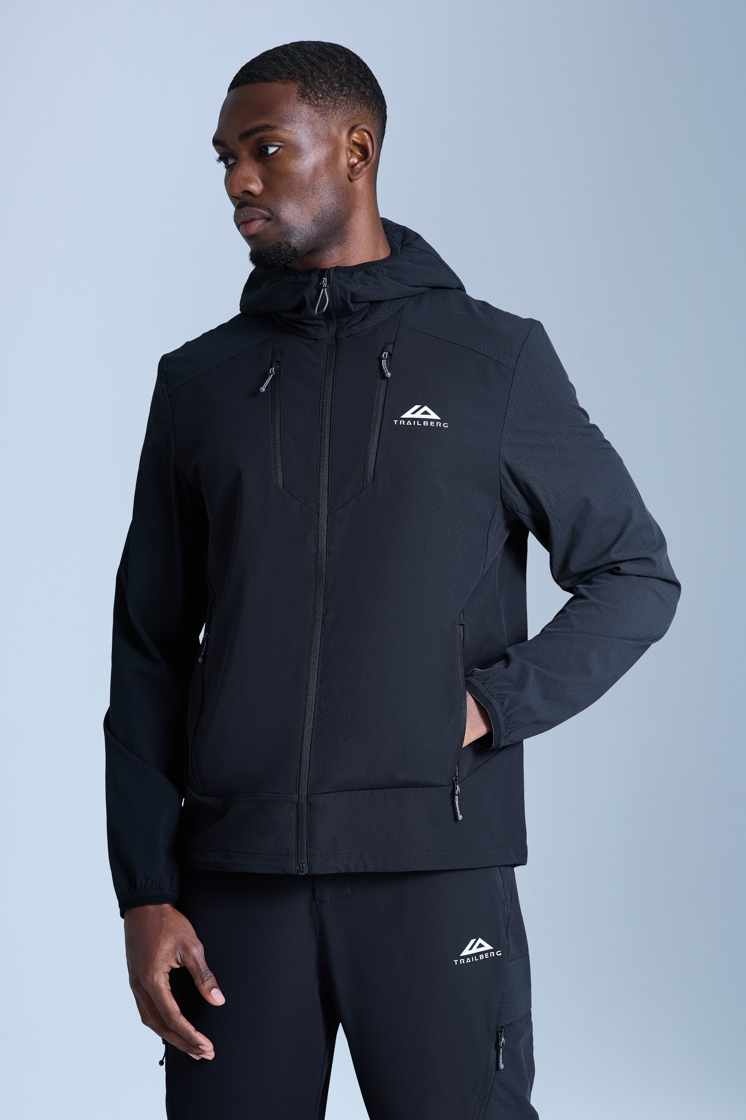 Faltenjura 2.0 Tracksuit - Black/Volcano Grey