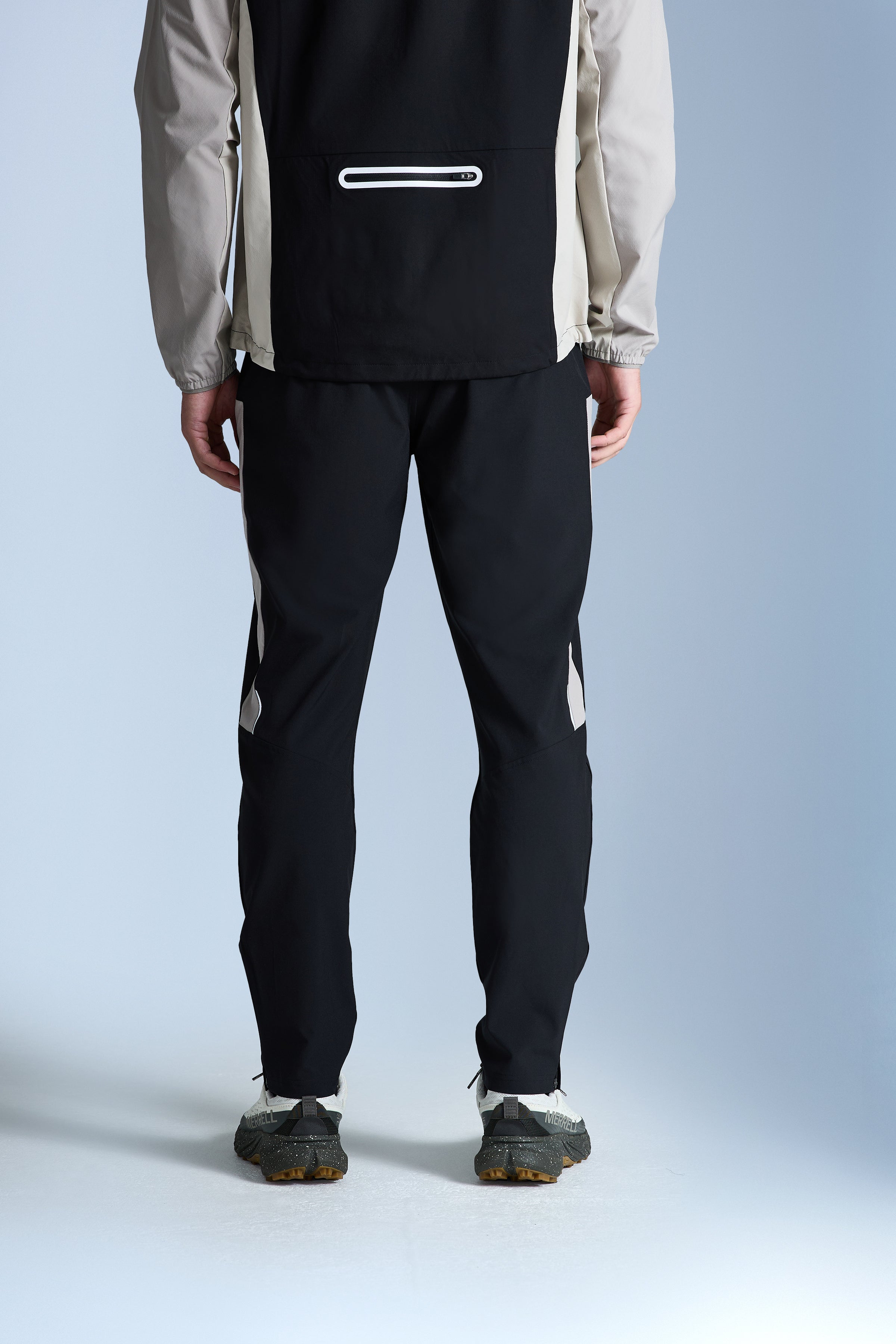 AW25 Triathlon Pant - Black/Pale Taupe