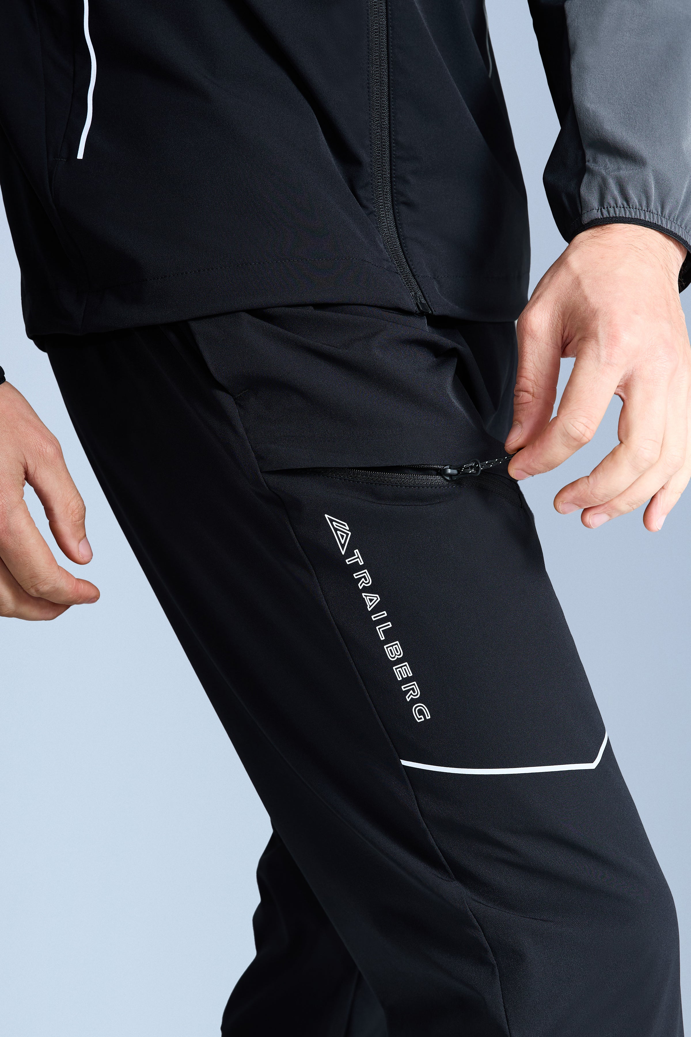 Zion Pant - Black/Volcano Grey