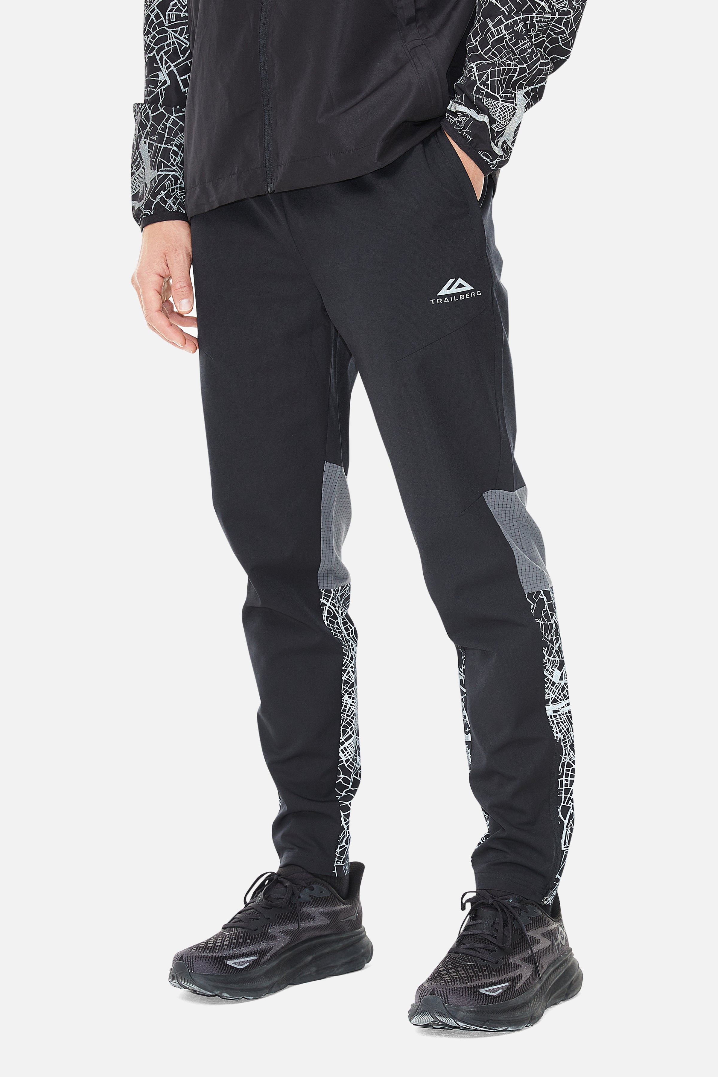Geneva Pant - Black/Grey