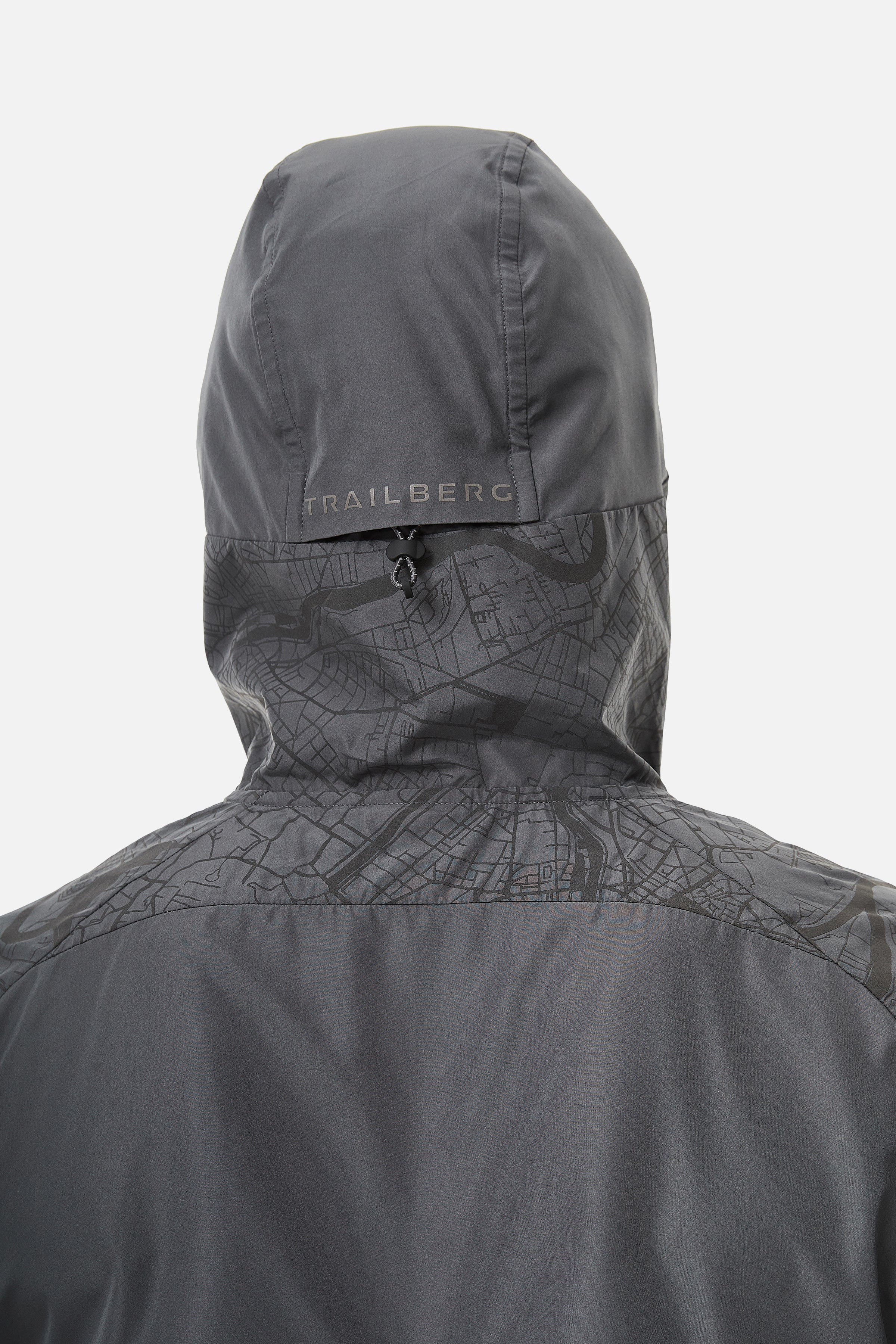 Geneva Windbreaker - Charcoal Grey