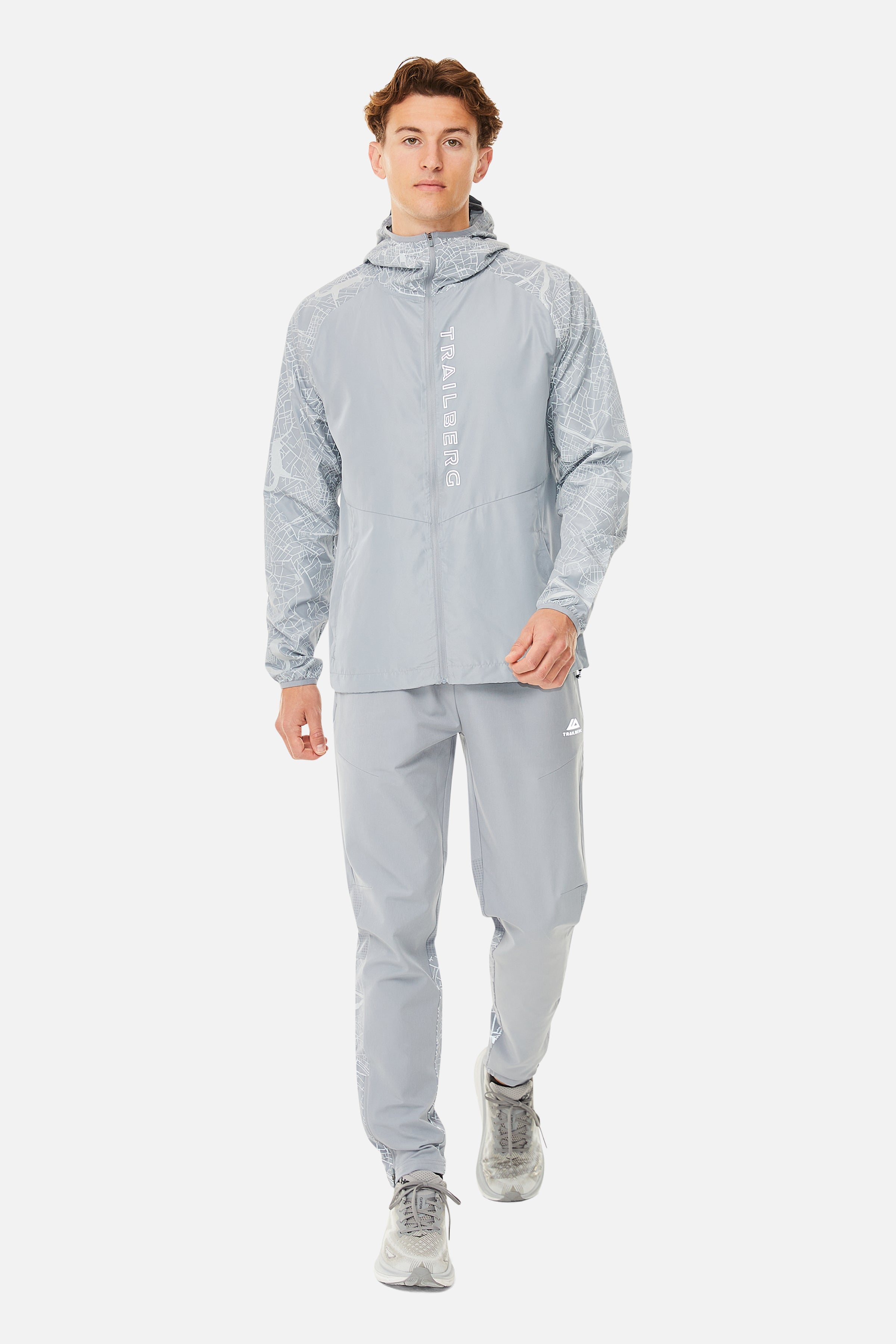 Geneva Windbreaker - Light Grey