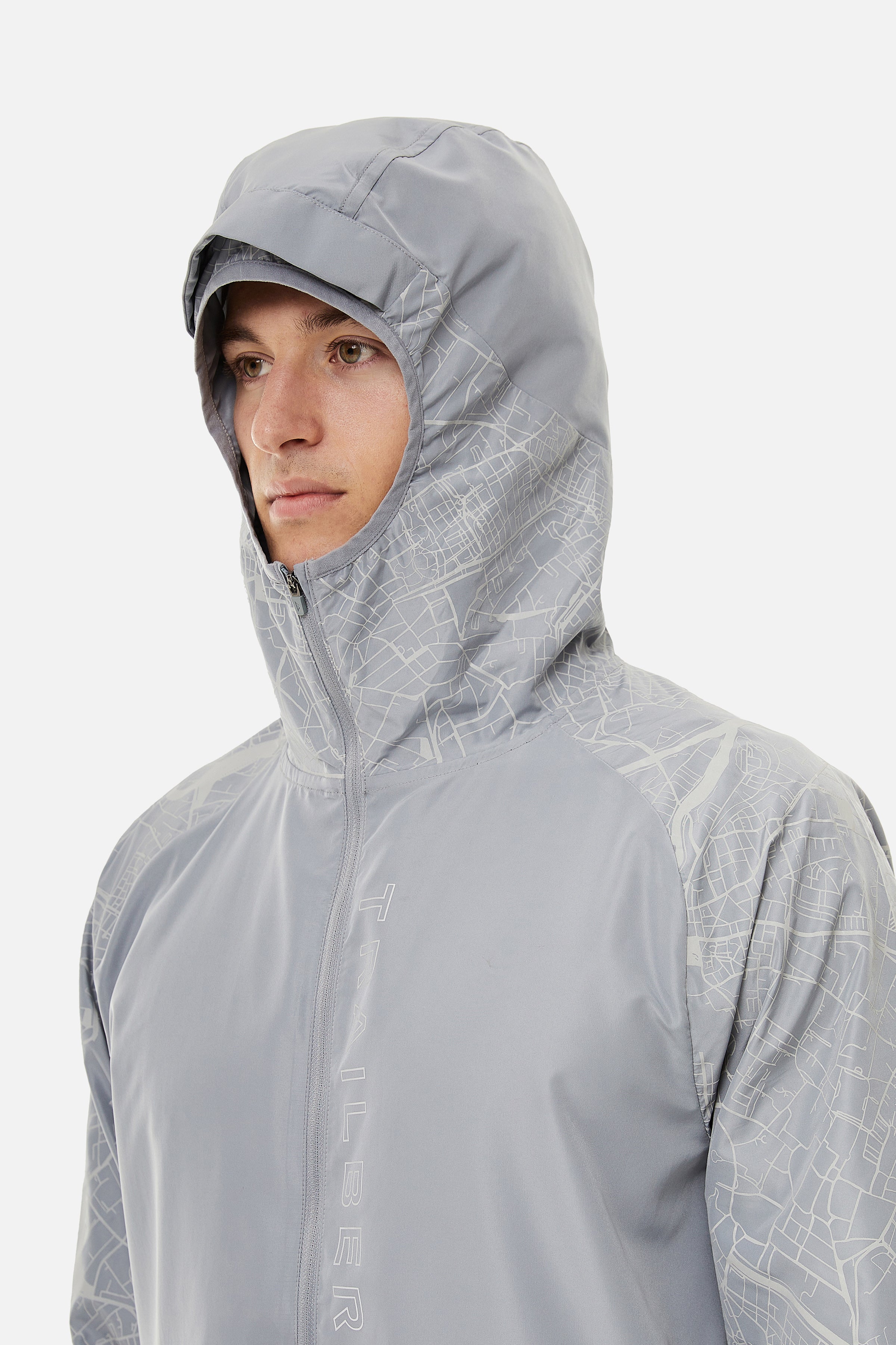 Geneva Windbreaker - Light Grey