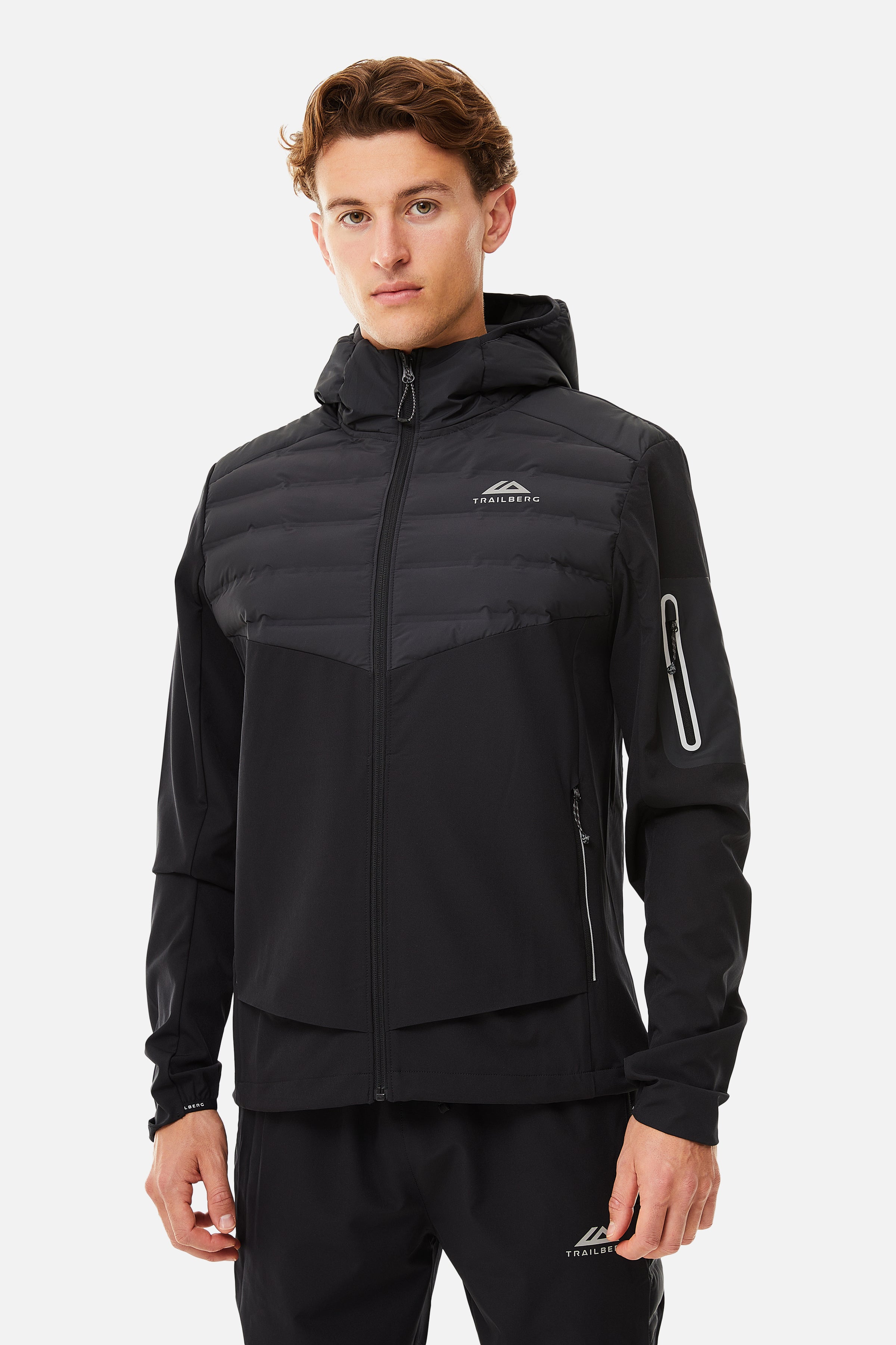 Rhine Hybrid Tracksuit - Black