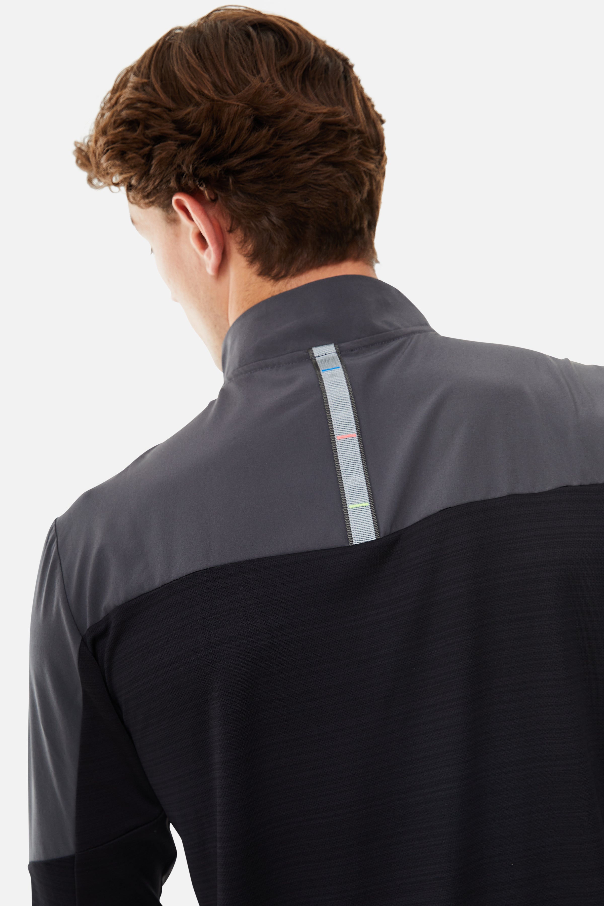 AW24 Triathlon 1/4 Zip - Black/Grey
