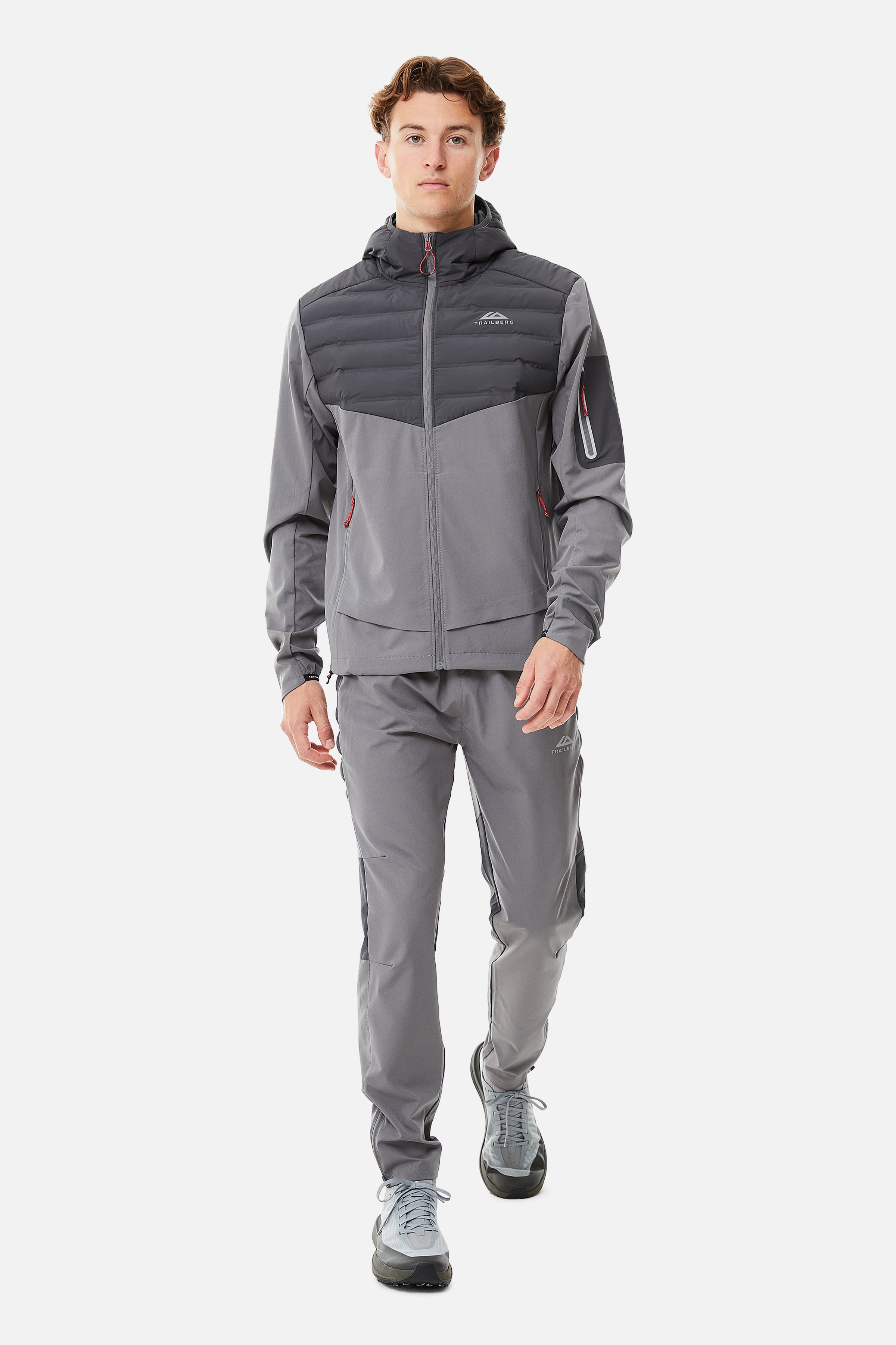 Rhine Hybrid Pant - Grey/Dark Grey