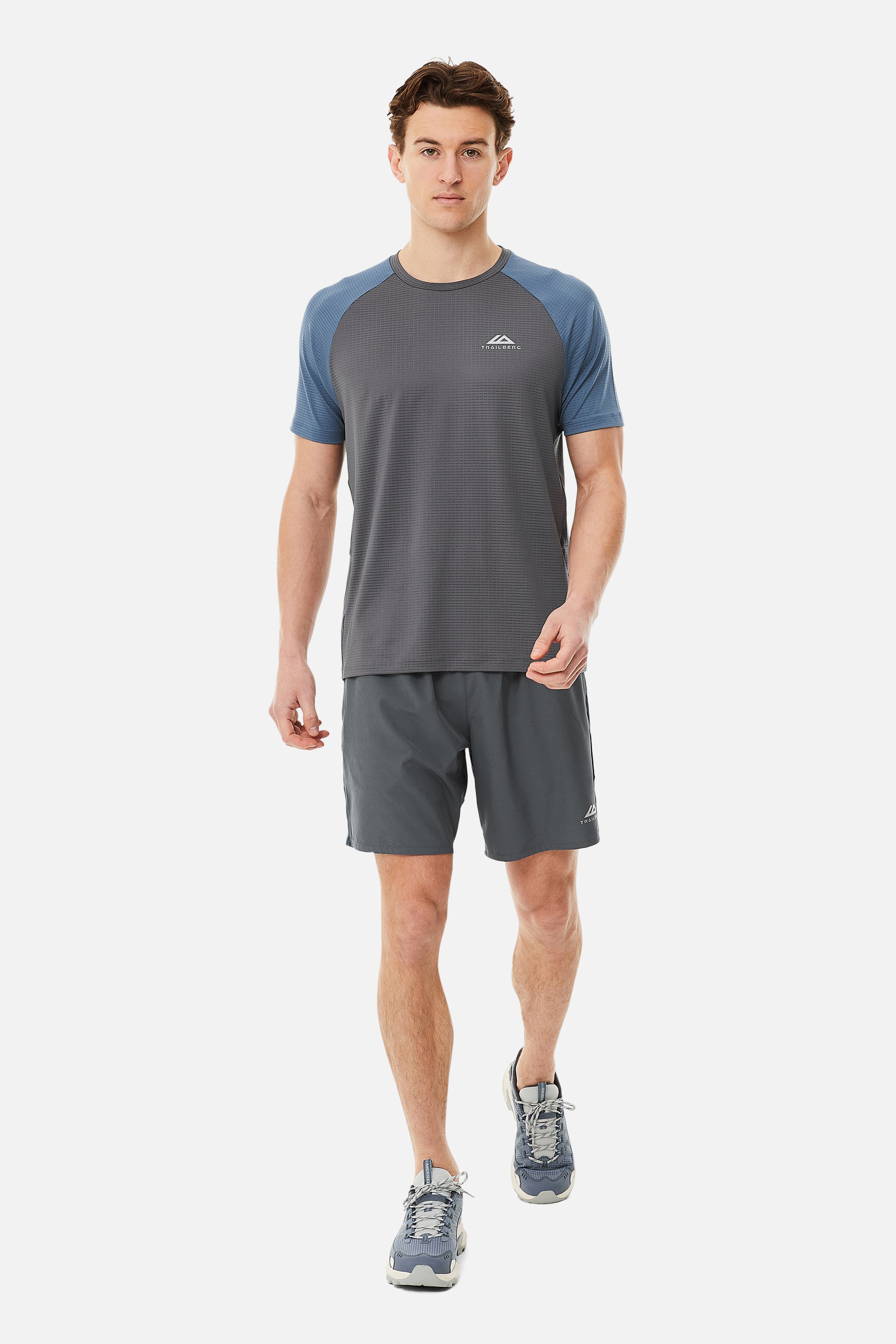 Rapid Dash Short - Storm Grey/Lagoon