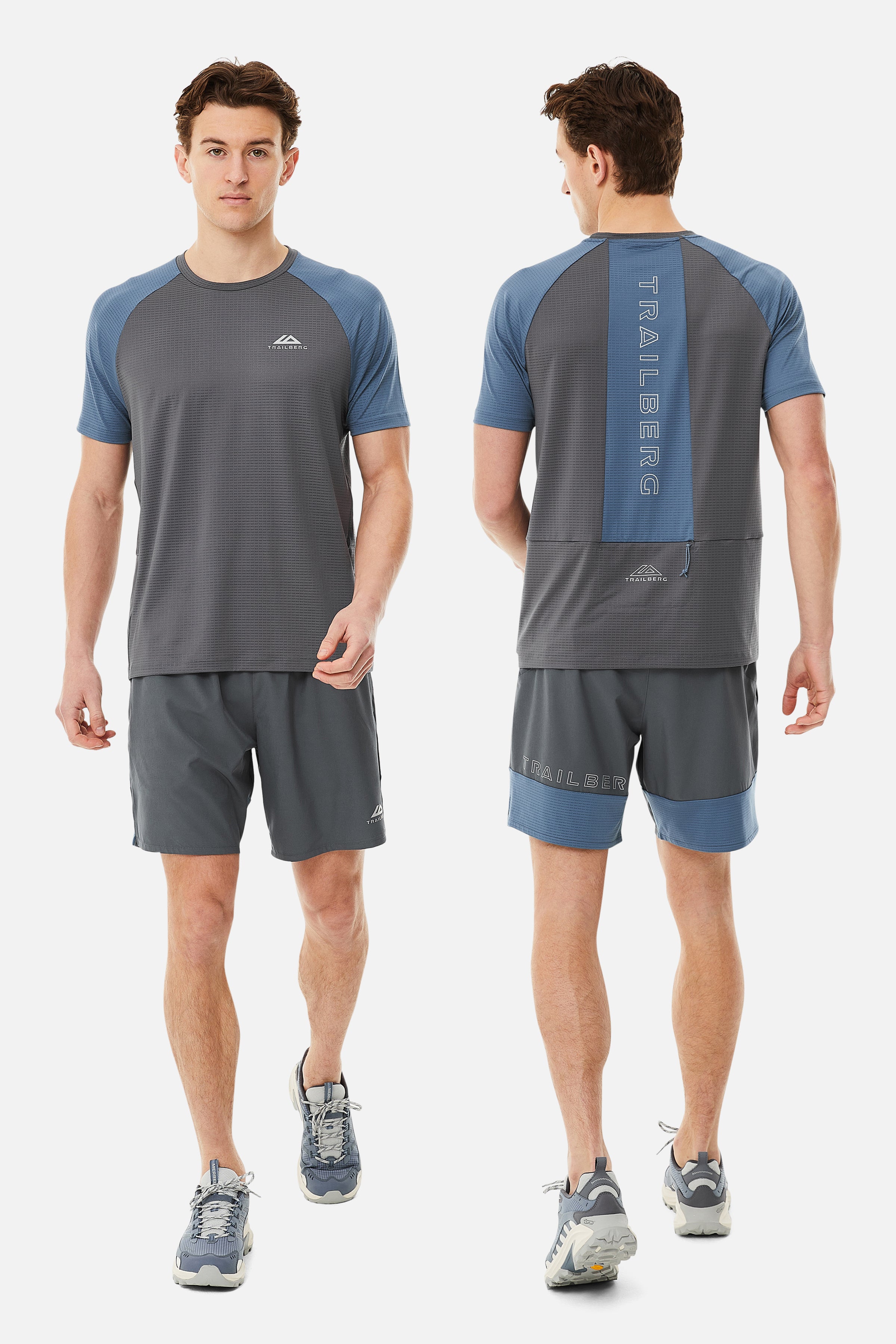 Rapid Dash Twinset - Storm Grey/Lagoon