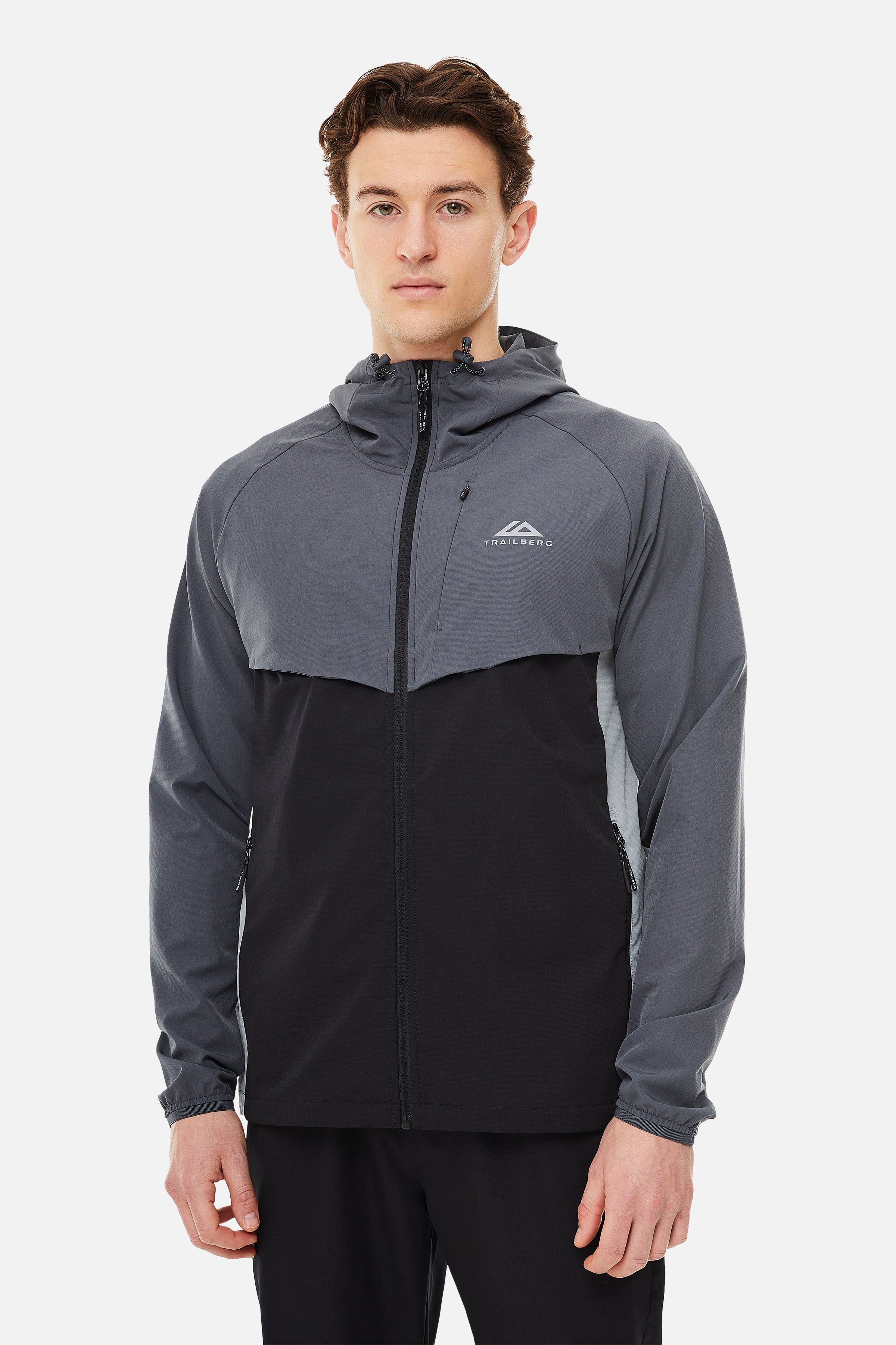 Tricolour 2.0 Hood - Black/Iron Grey/Moon Grey