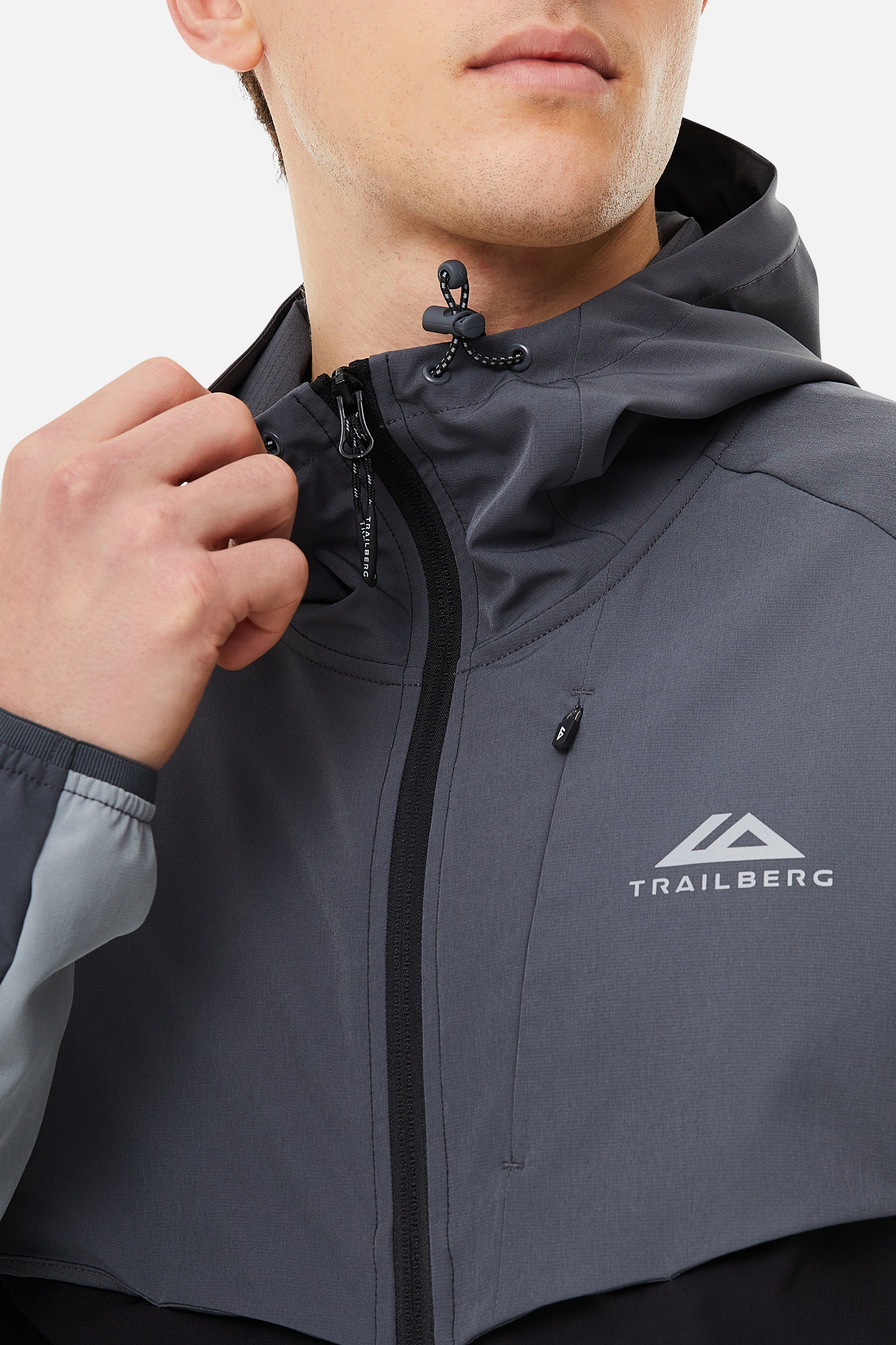 Tricolour Rapid Keyline Tracksuit - Black/Iron Grey/Moon Grey