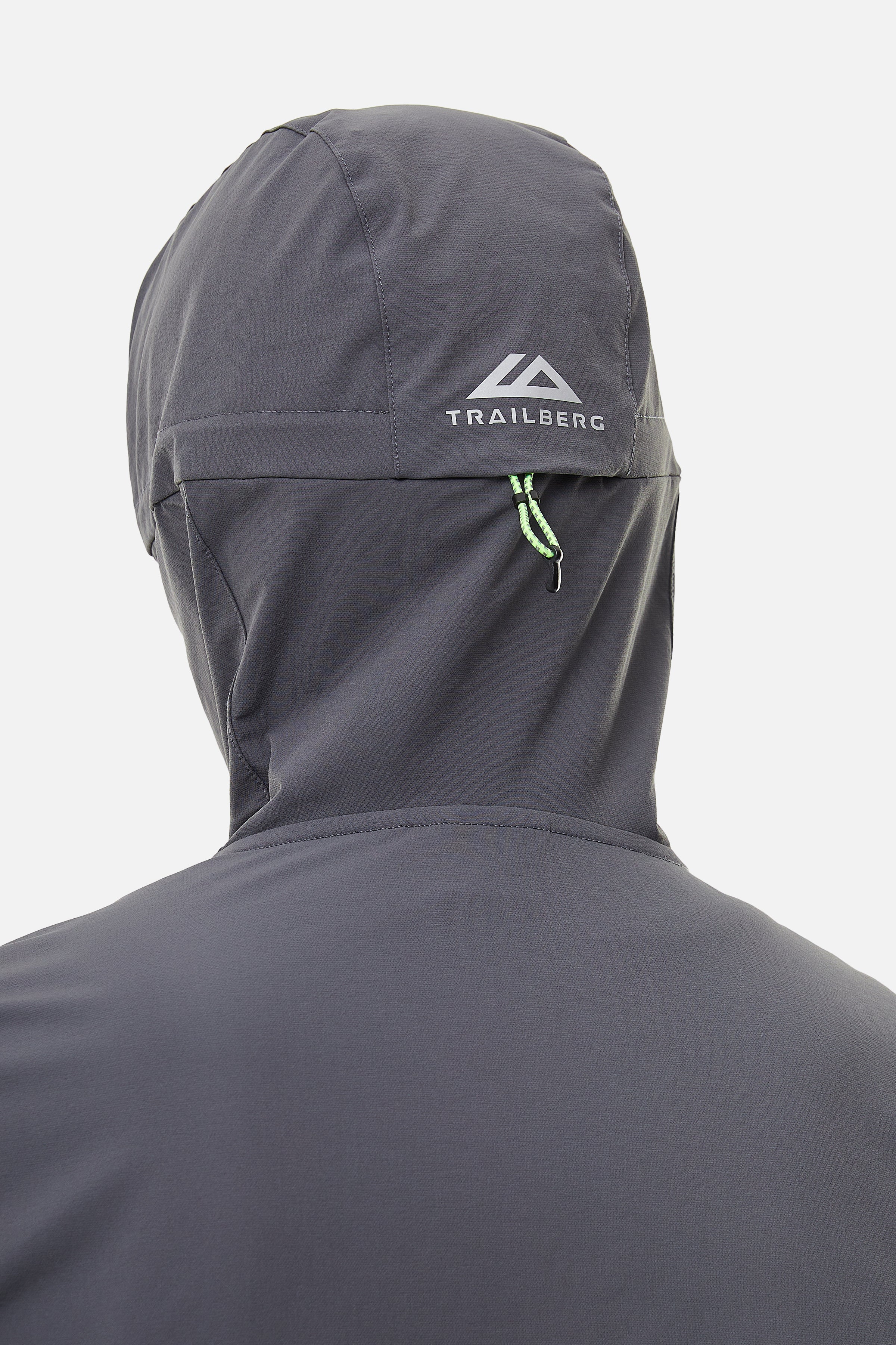 Faltenjura Hood - Iron Grey/Moon Grey