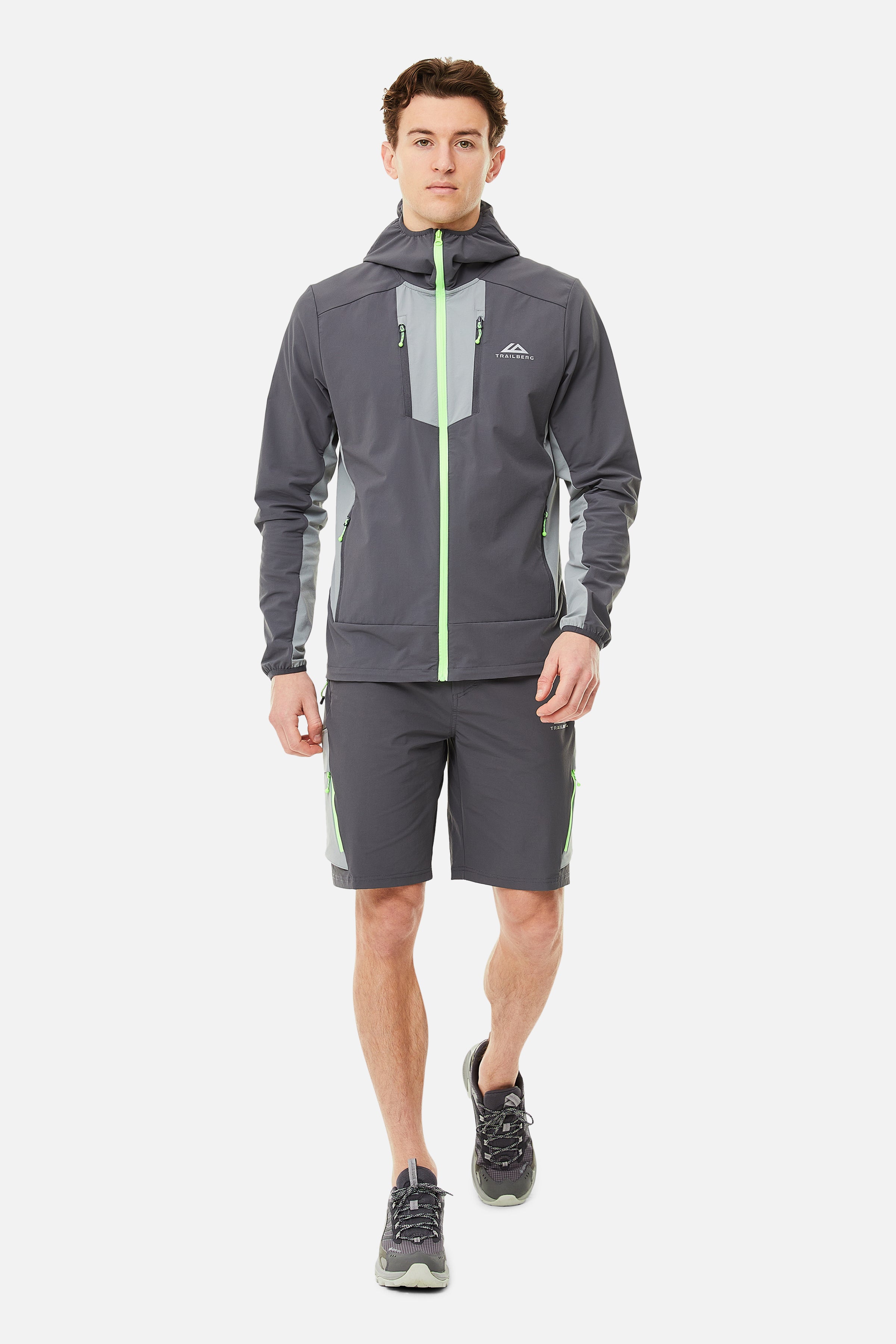 Faltenjura Short - Iron Grey/Moon Grey