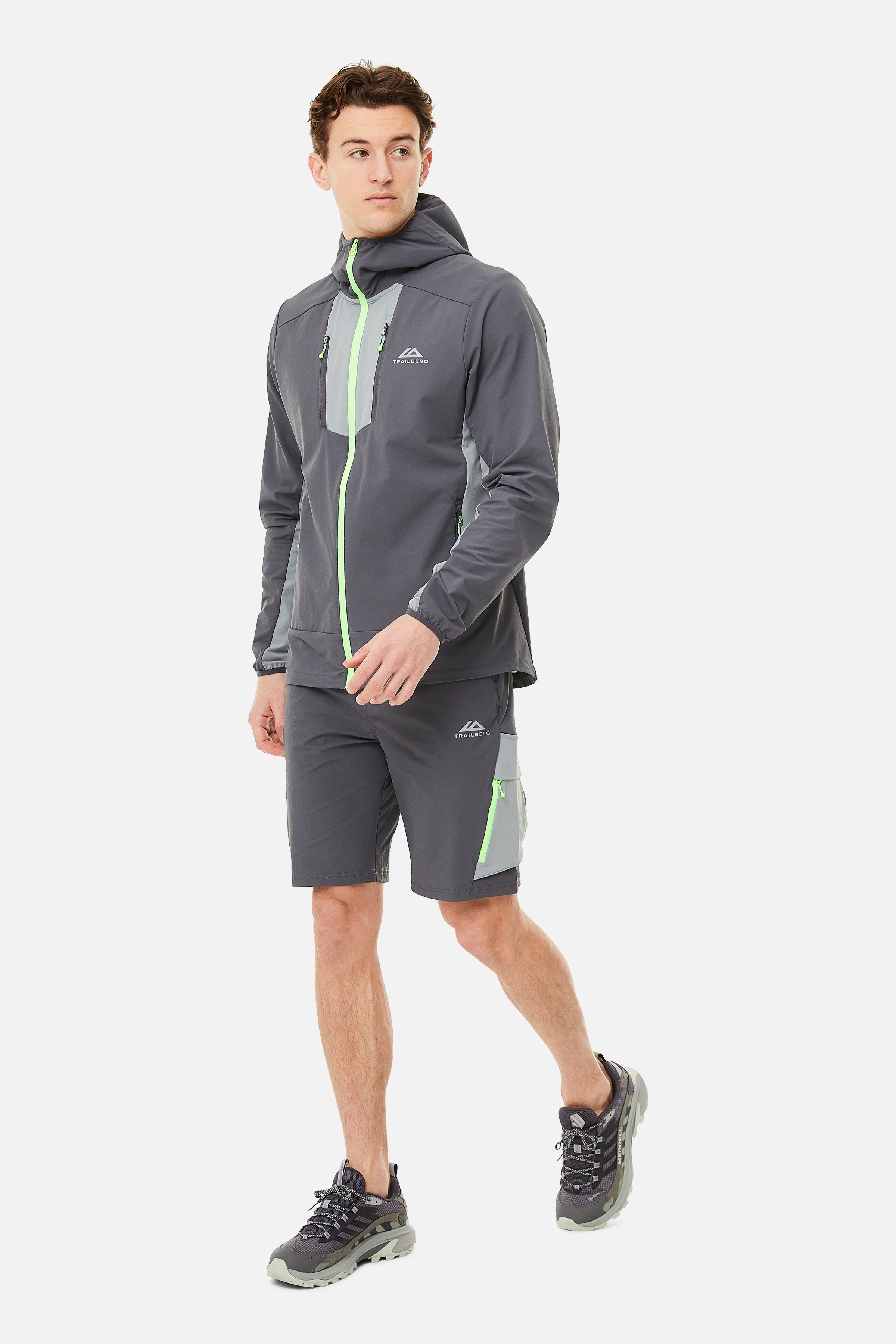 Faltenjura Short - Iron Grey/Moon Grey