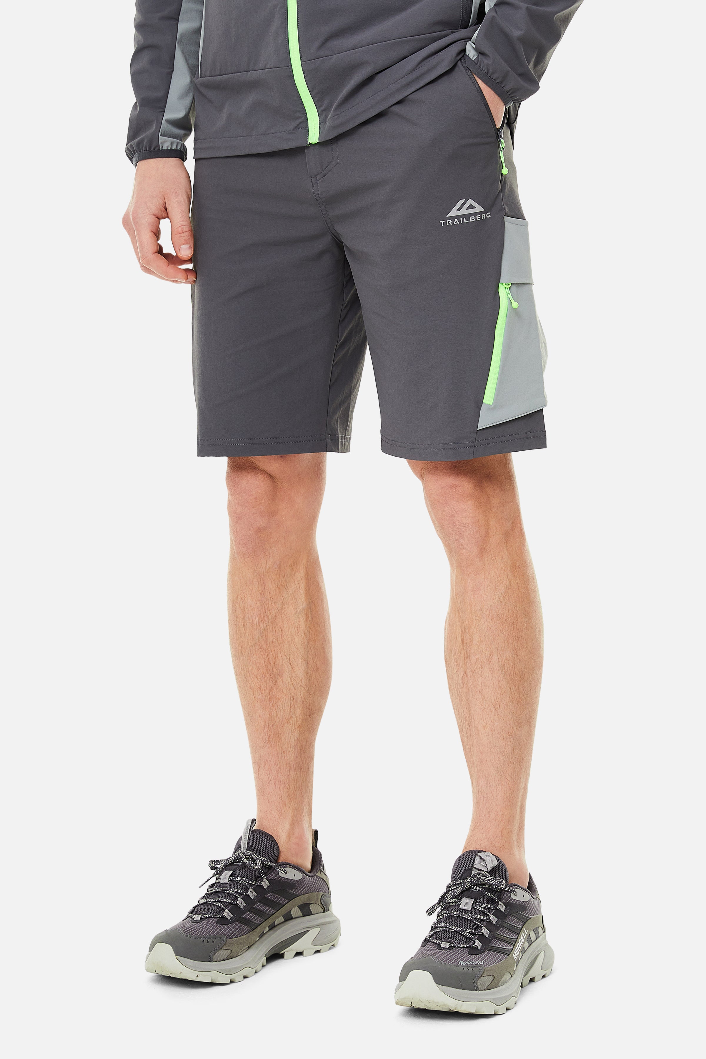 Faltenjura Short - Iron Grey/Moon Grey