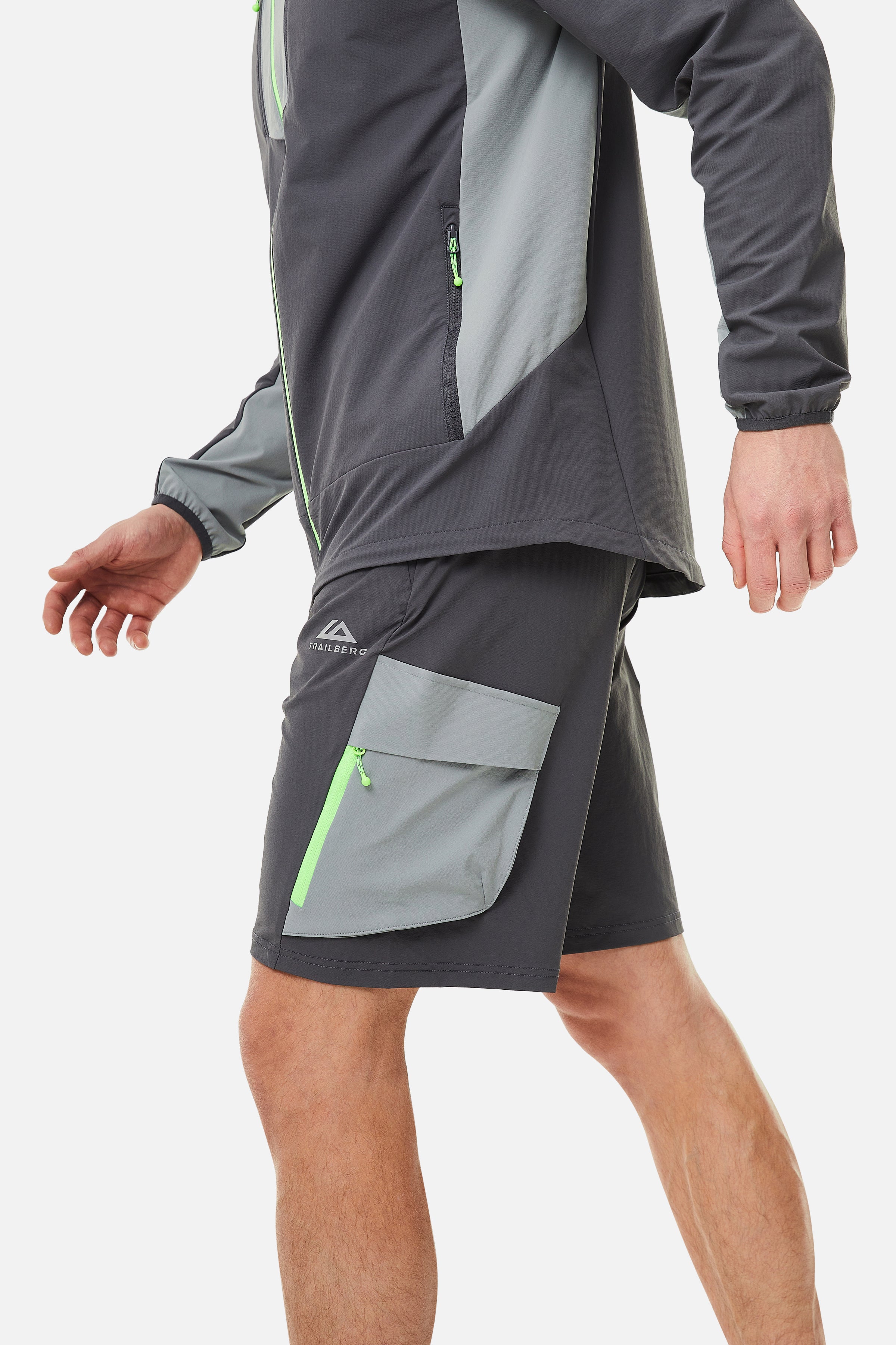 Faltenjura Short - Iron Grey/Moon Grey