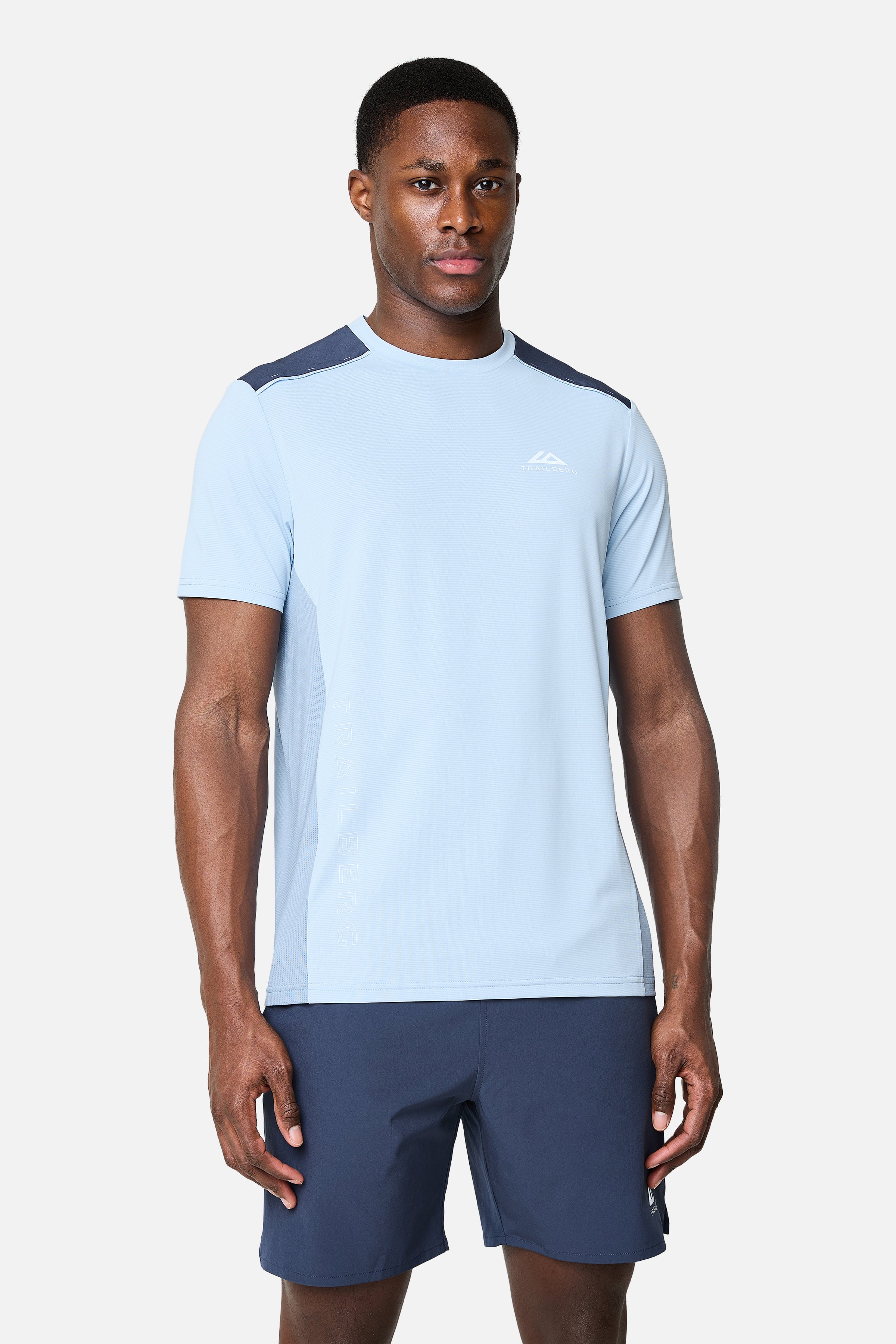 SS26 Triathlon Tee - Frosted Air/Skylar/Storm Blue
