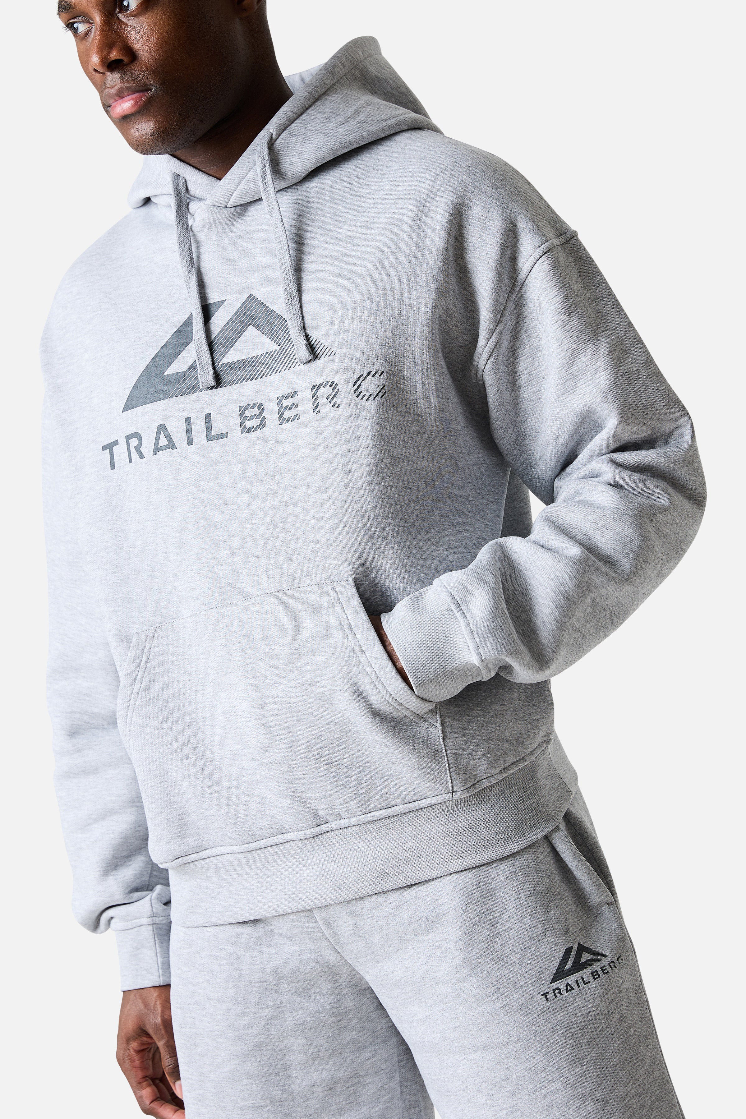 Fraction Hood - Grey Marl