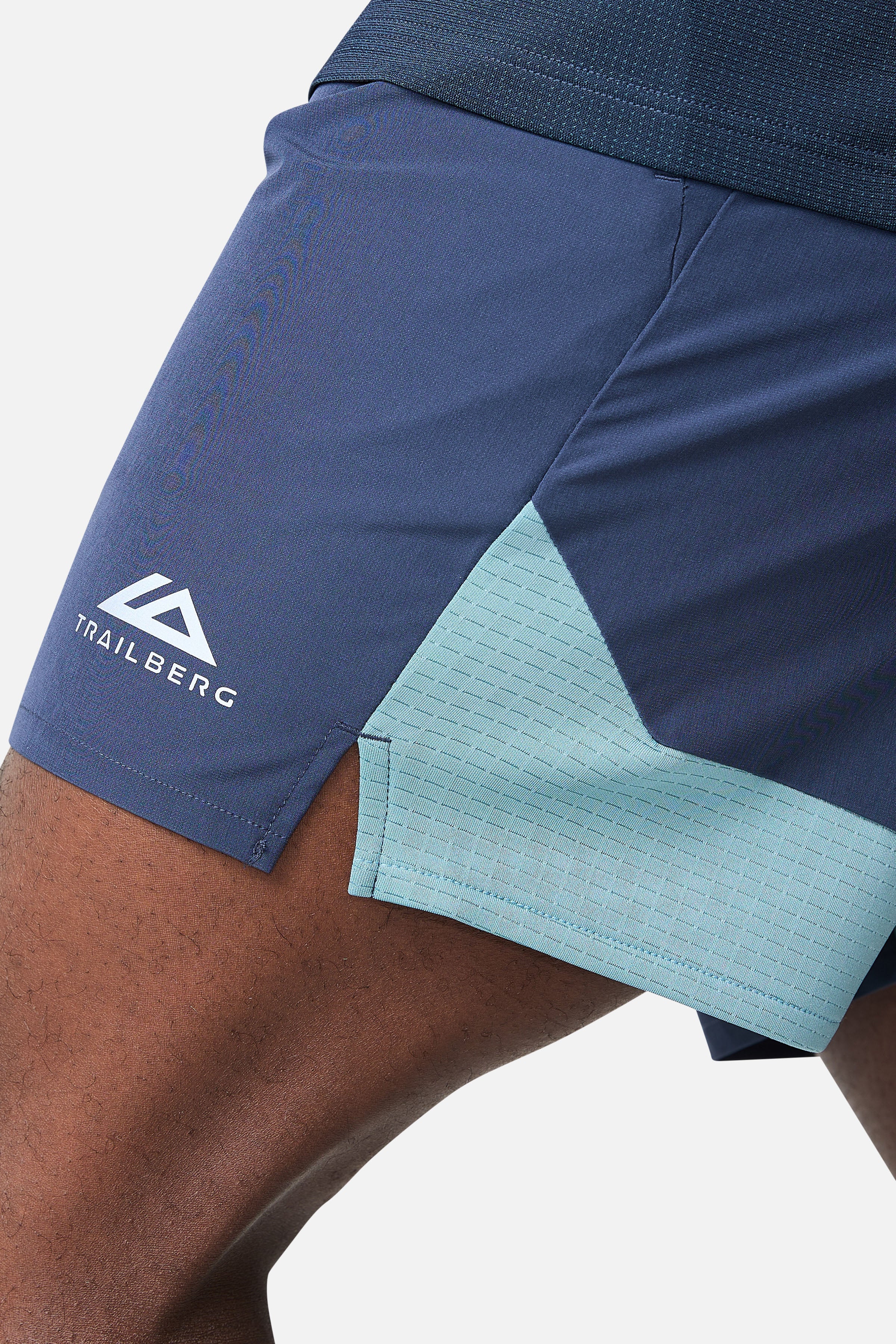 Rapid Dash Seamless Twinset - Storm Blue/Polar Breeze