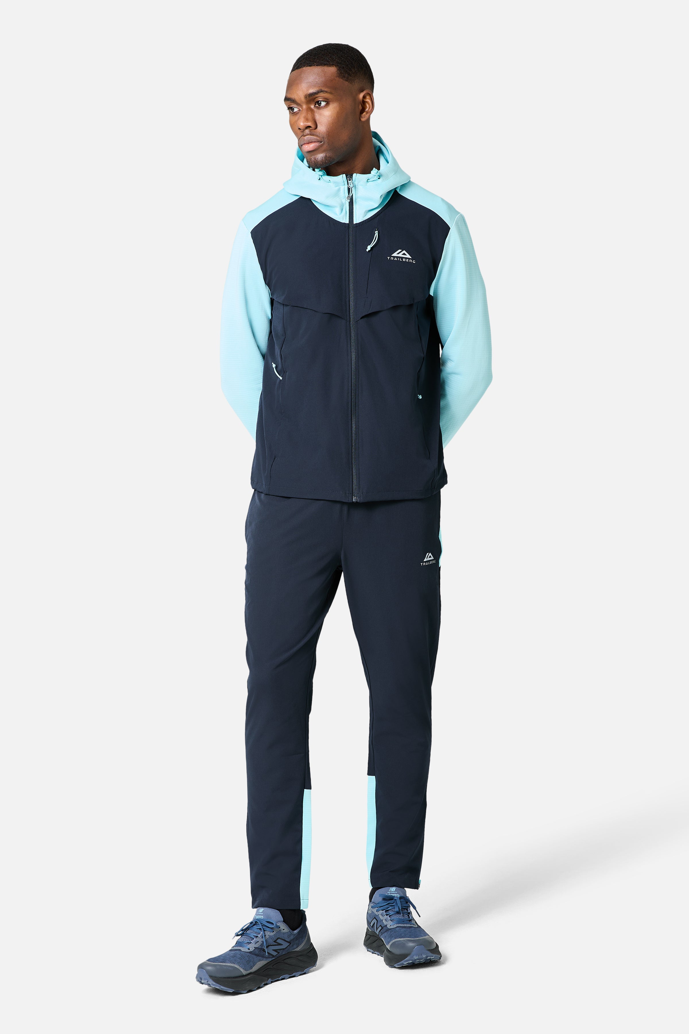 Rapid Dash 2.0 Tracksuit - Deep Ocean/Cyan Wave