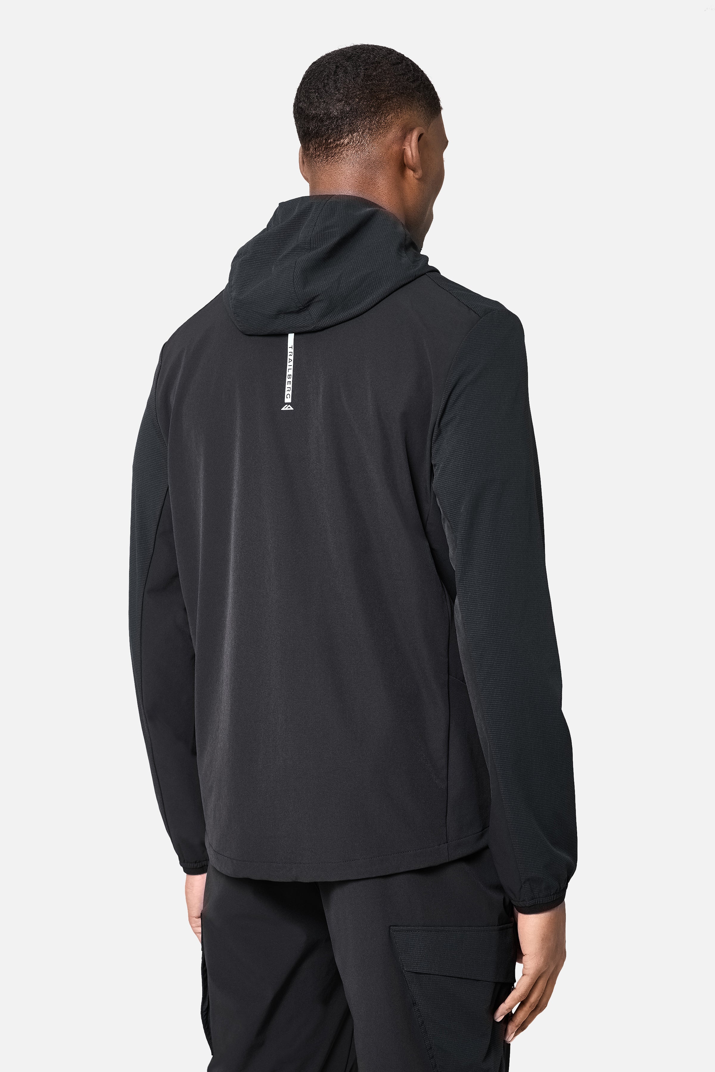 Faltenjura 2.0 Hood - Black/Volcano Grey