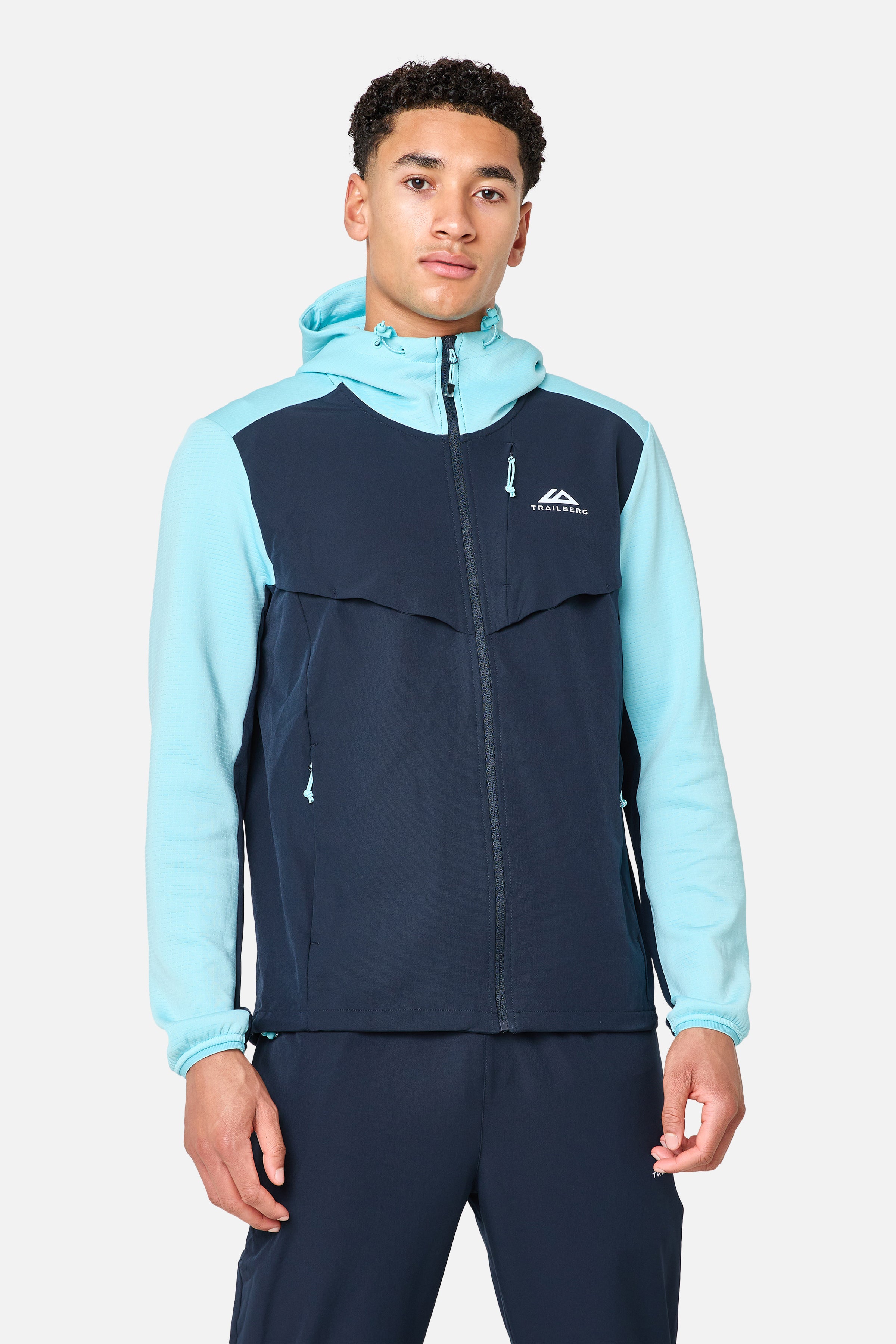 Rapid Dash 2.0 Tracksuit - Deep Ocean/Cyan Wave