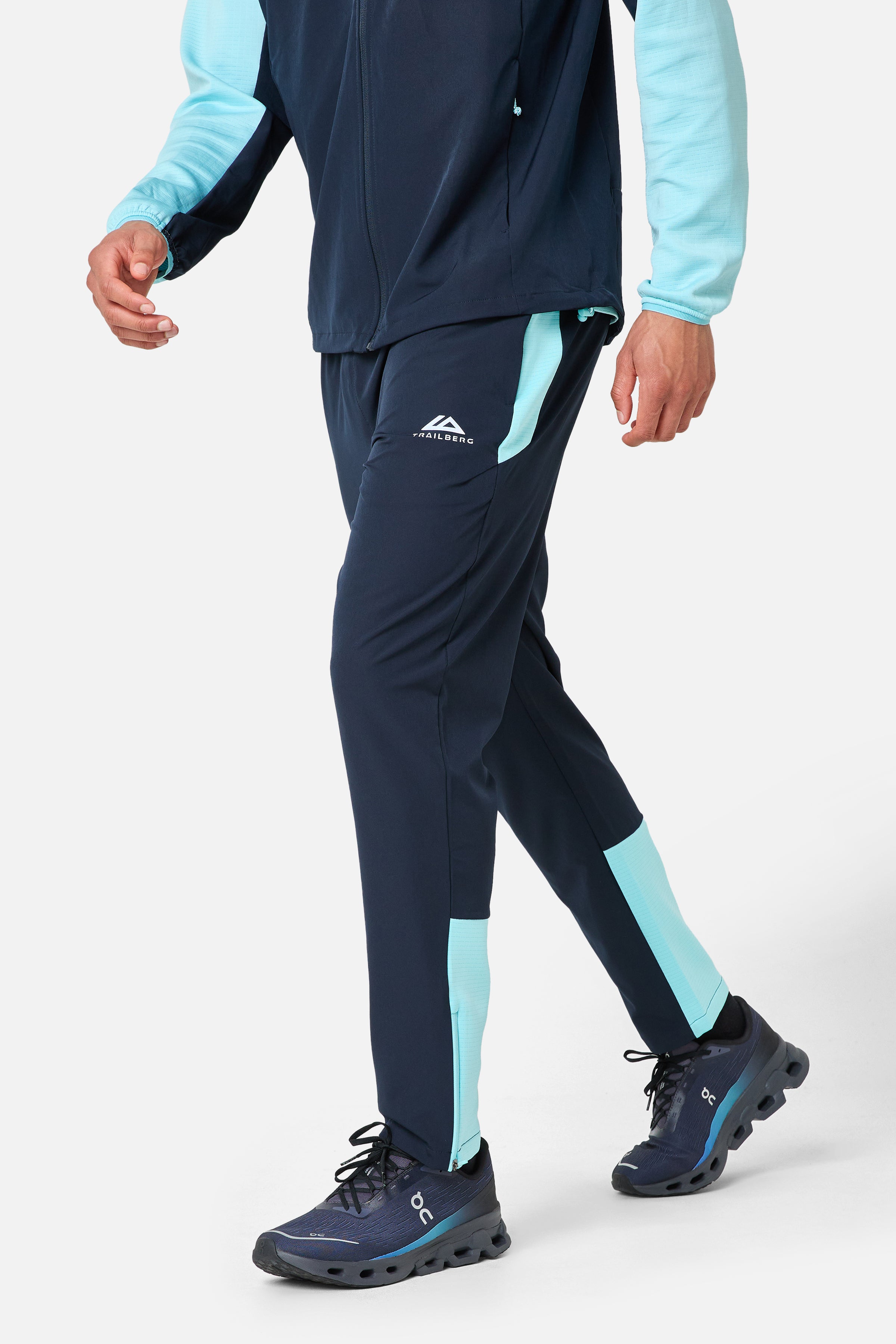 Rapid Dash 2.0 Tracksuit - Deep Ocean/Cyan Wave