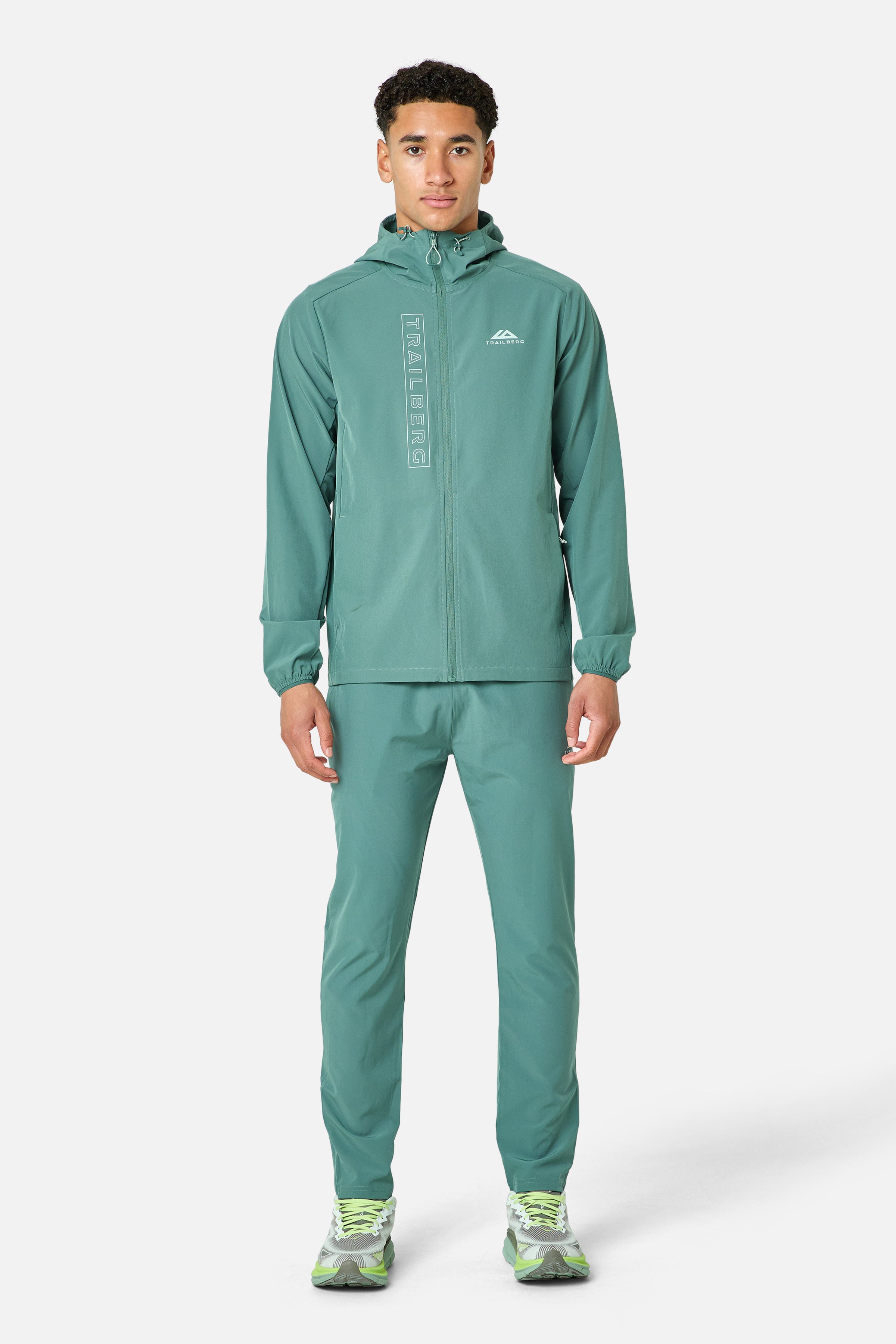 Crest 2.0 Tracksuit - Pine Dust/Aloe Frost
