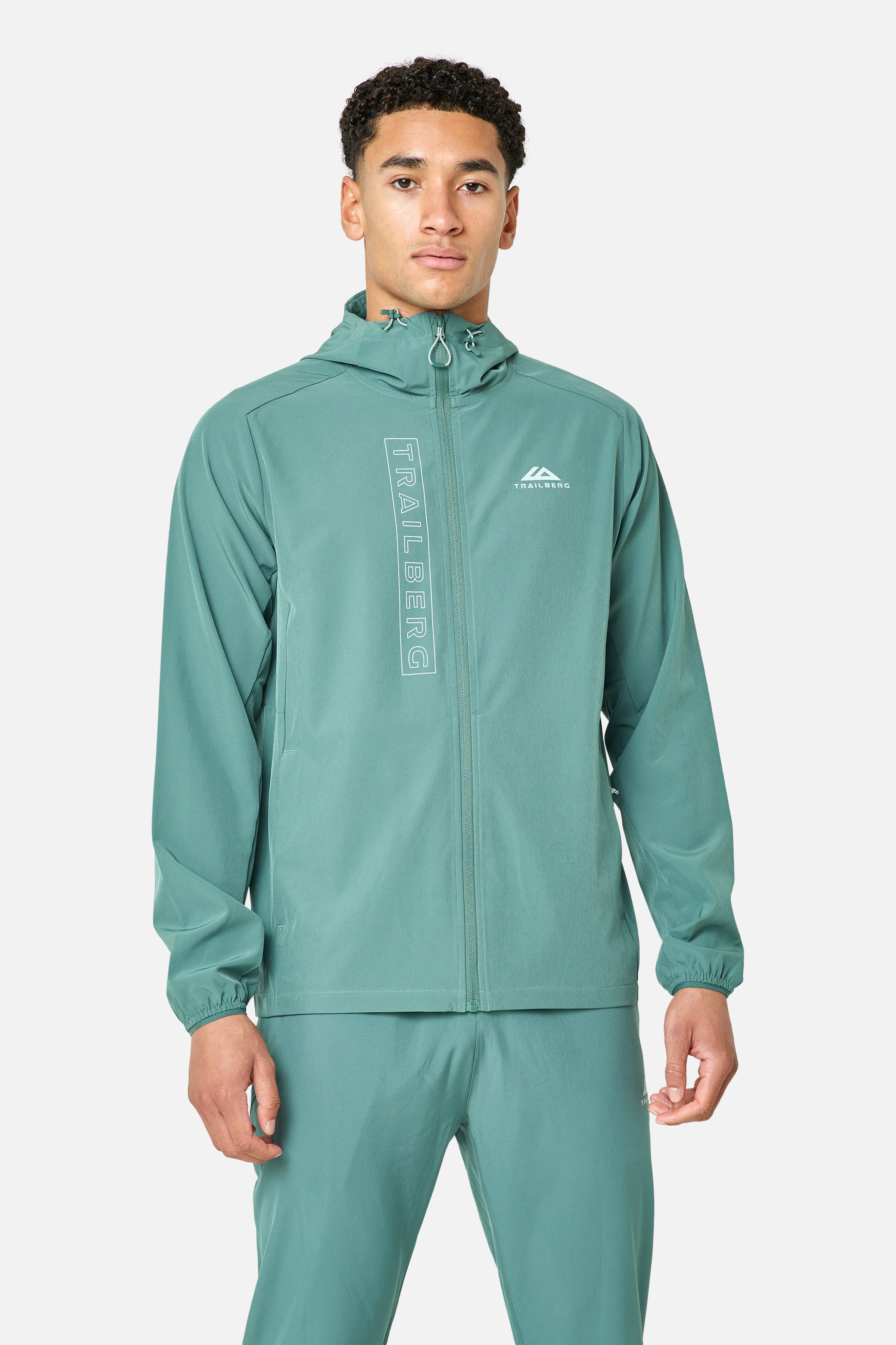 Crest 2.0 Tracksuit - Pine Dust/Aloe Frost