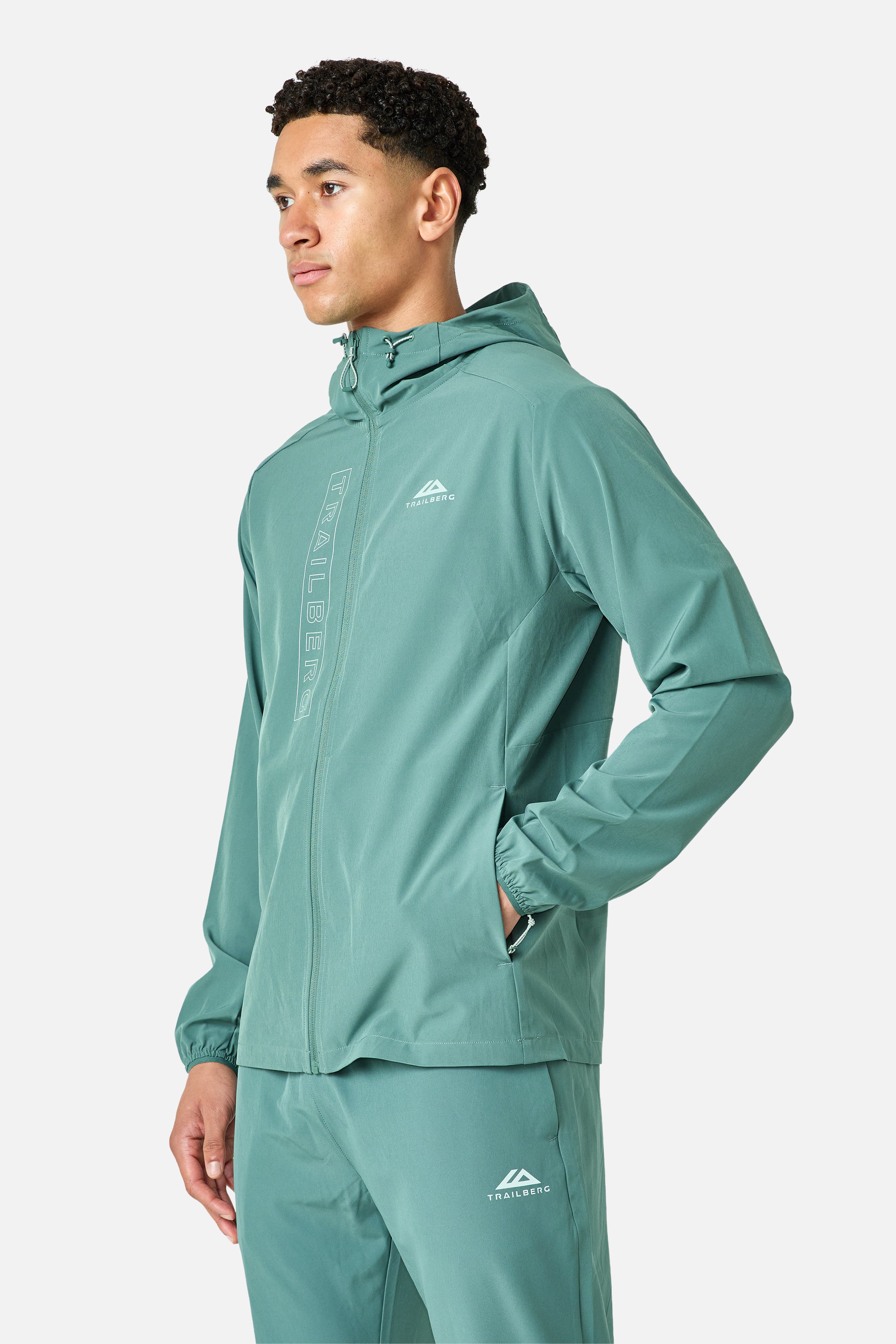 Crest 2.0 Tracksuit - Pine Dust/Aloe Frost