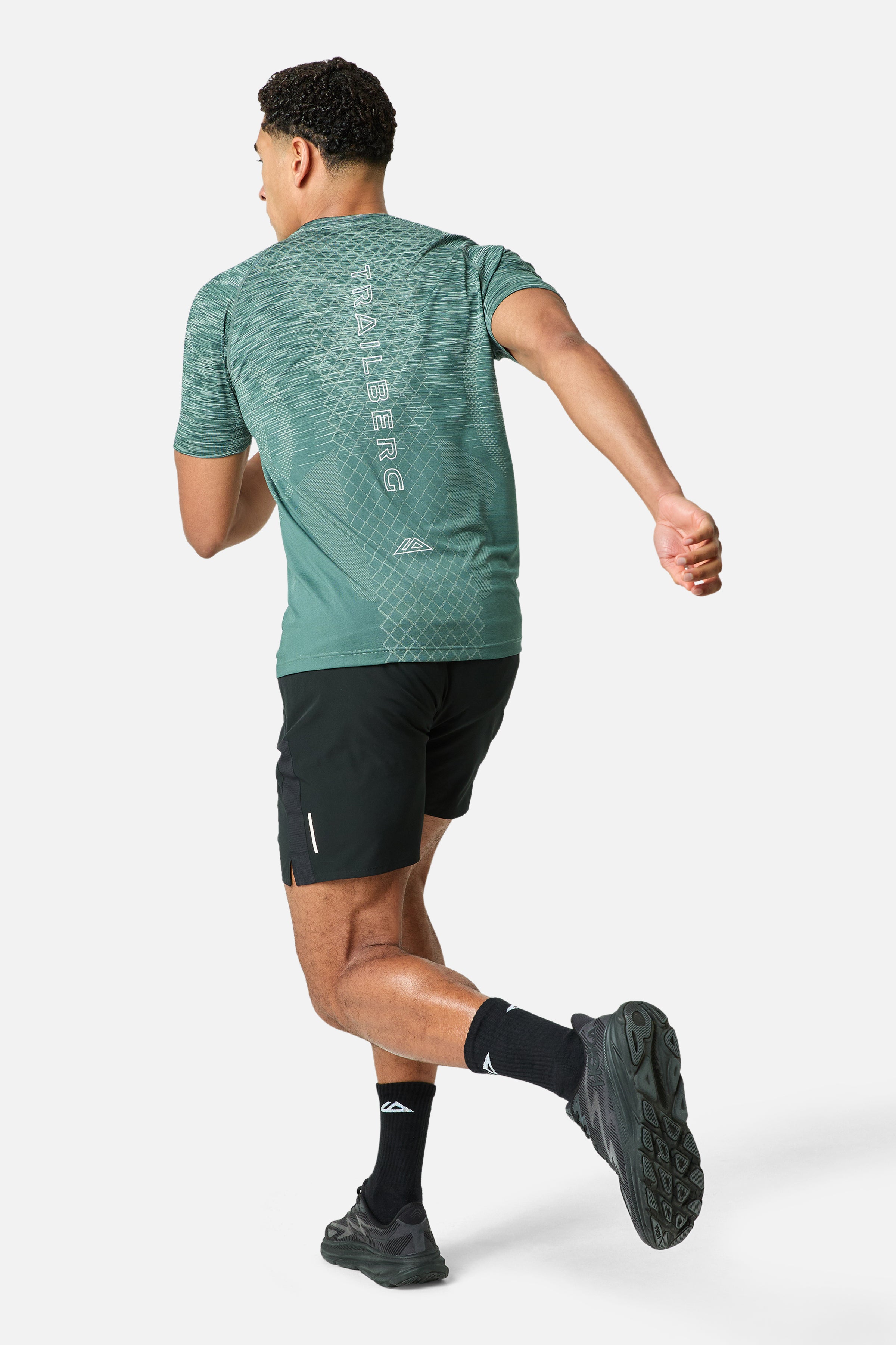 Stride Seamless Tee - Evergreen Mist/Moss Green/Pine Fern/Aloe Frost